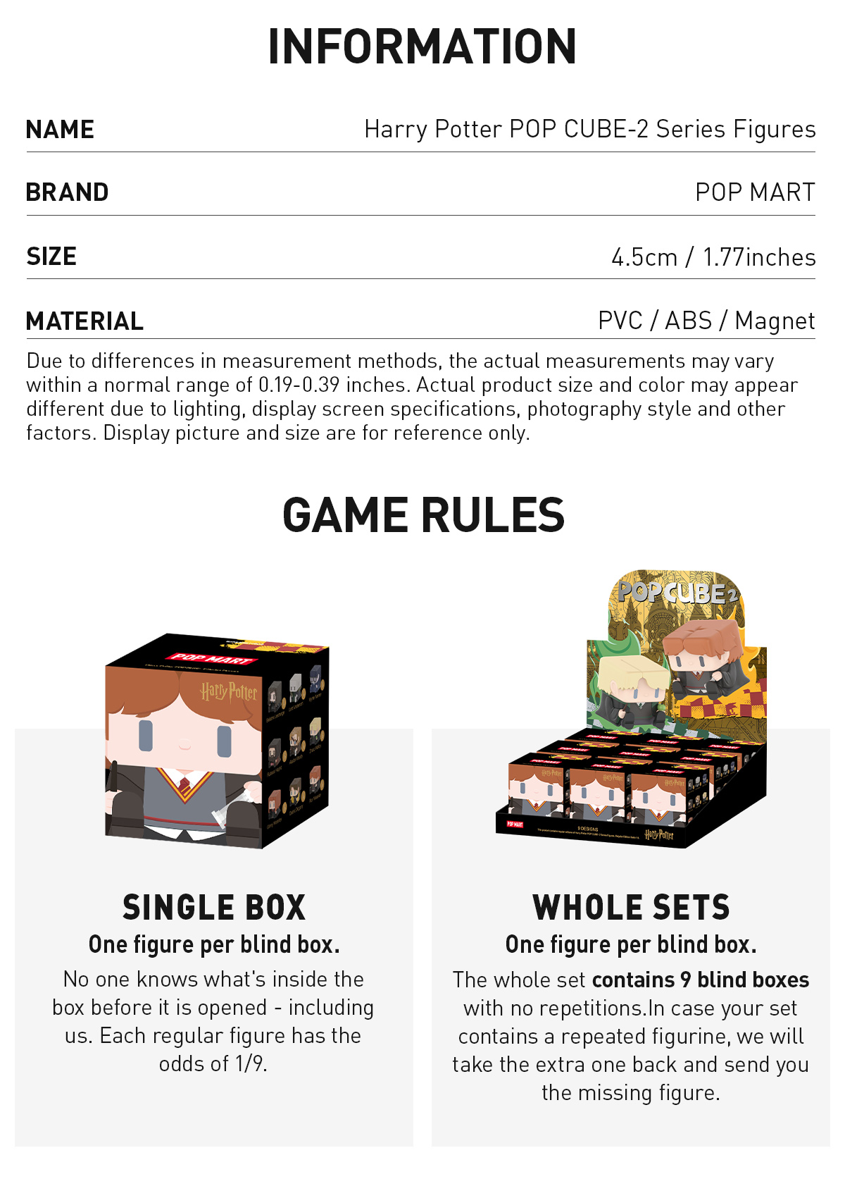 POPMART POP CUBE-2 ハリーポッター HarryPotter s-l400.jpg