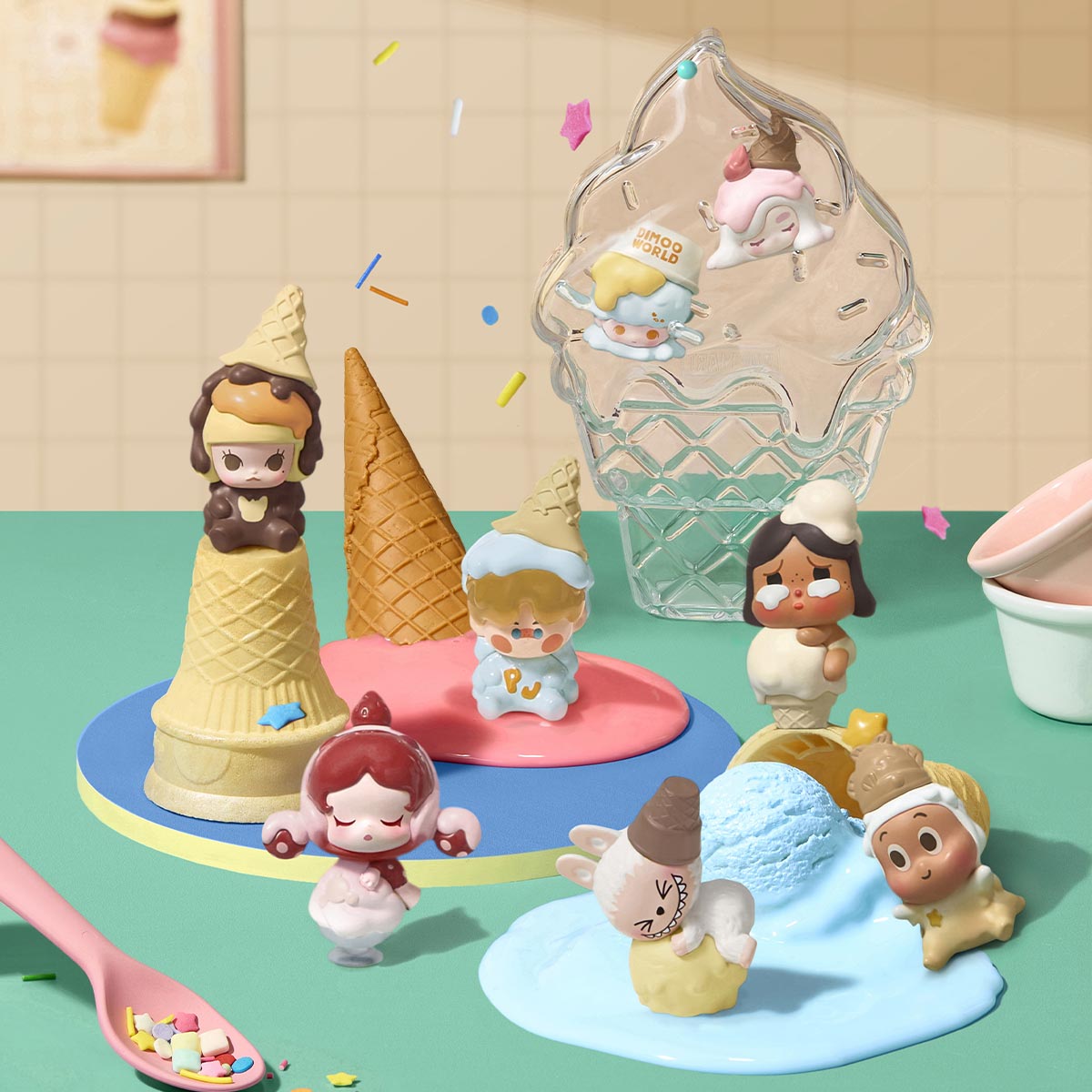 【最安値】POPMART POPBEAN Ice Cream ボックスセット 最安値】POPMART POPBEAN Ice Cream ボックスセット POP BEAN