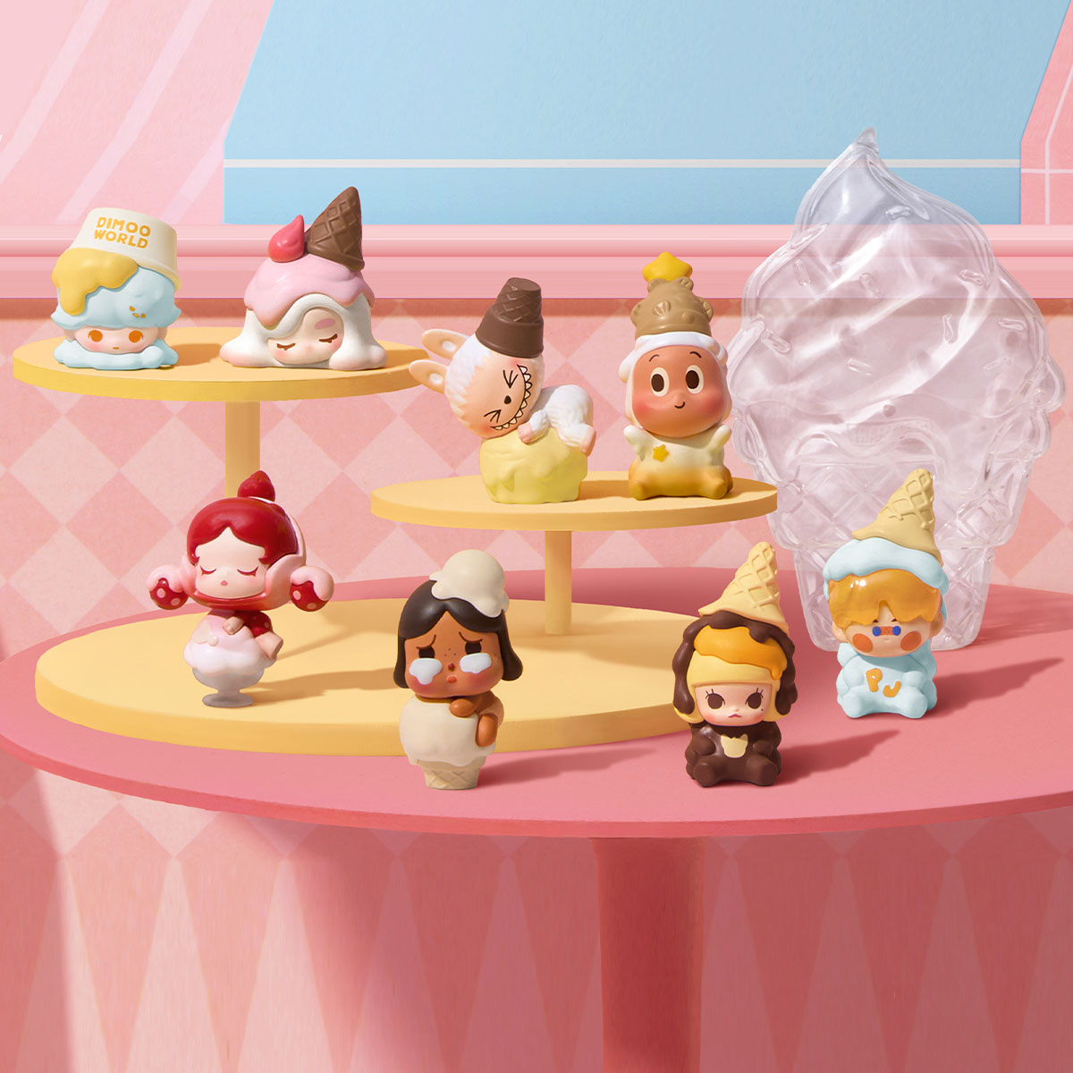 【新品未開封】POP MART POP BEAN Ice Cream 即日発送 POP BEAN Ice Cream Series Box Set - POP MART (United States)