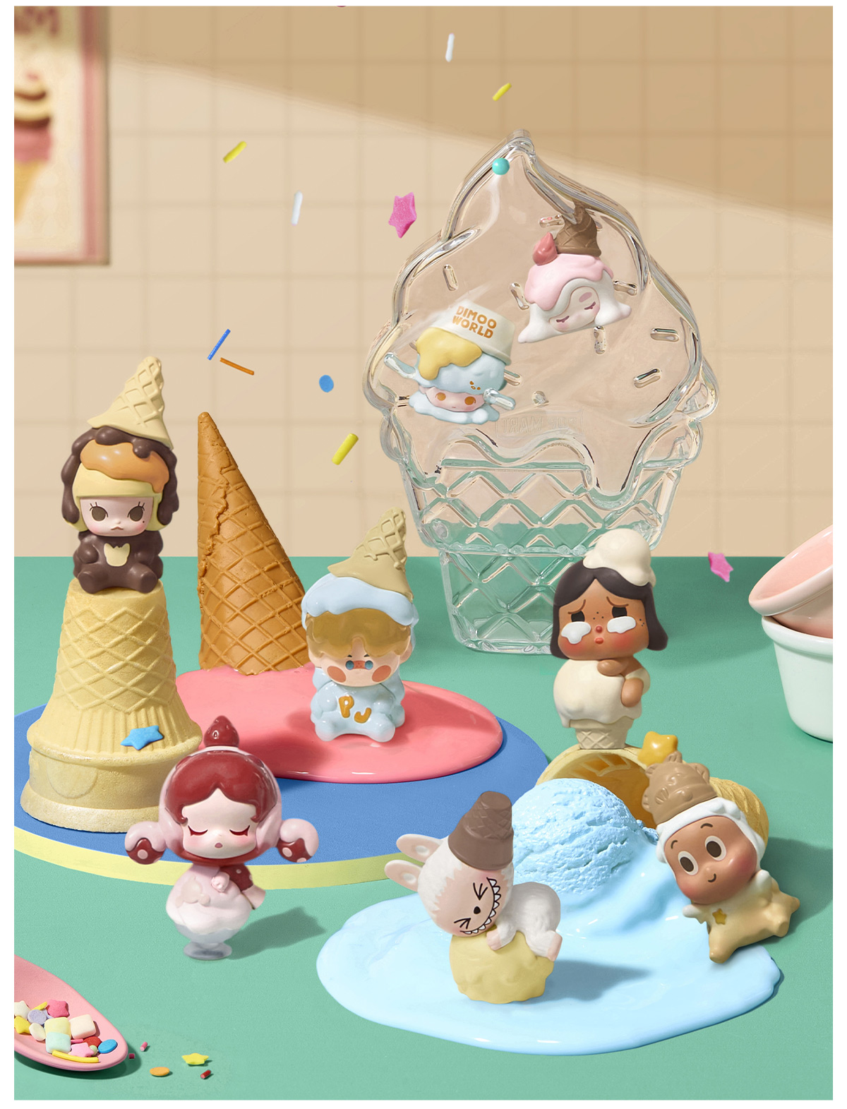 その他 POP BEAN Ice Cream Series Box Set POP BEAN Ice Cream Series Box Set - POP MART (United States)