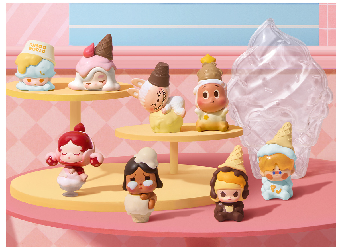 POP MART POP BEAN アイスクリーム Series POP BEAN Ice Cream Series Box Set - POP MART (United States)