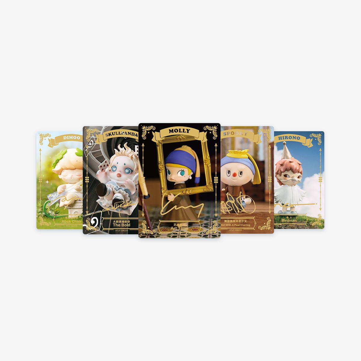 小物・アクセサリー Pop Mart Limited Edition Game Cards SKULLPANDA THE MIRAGE SERIES FIGURES ART COLLECTION CARDS