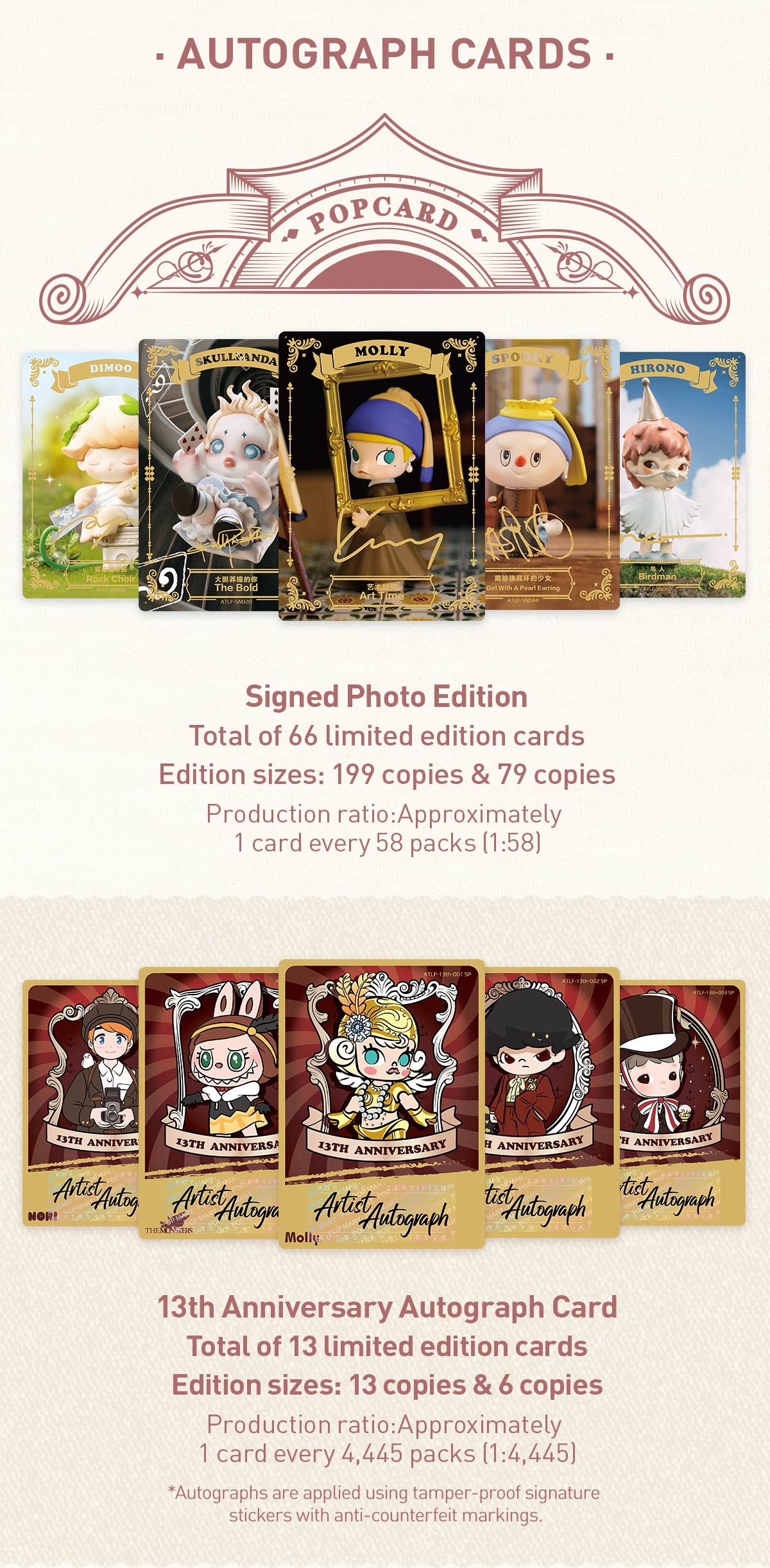 小物・アクセサリー Pop Mart Limited Edition Game Cards POPCARD ART & LIFE TRADING CARDS - POP MART (United States)