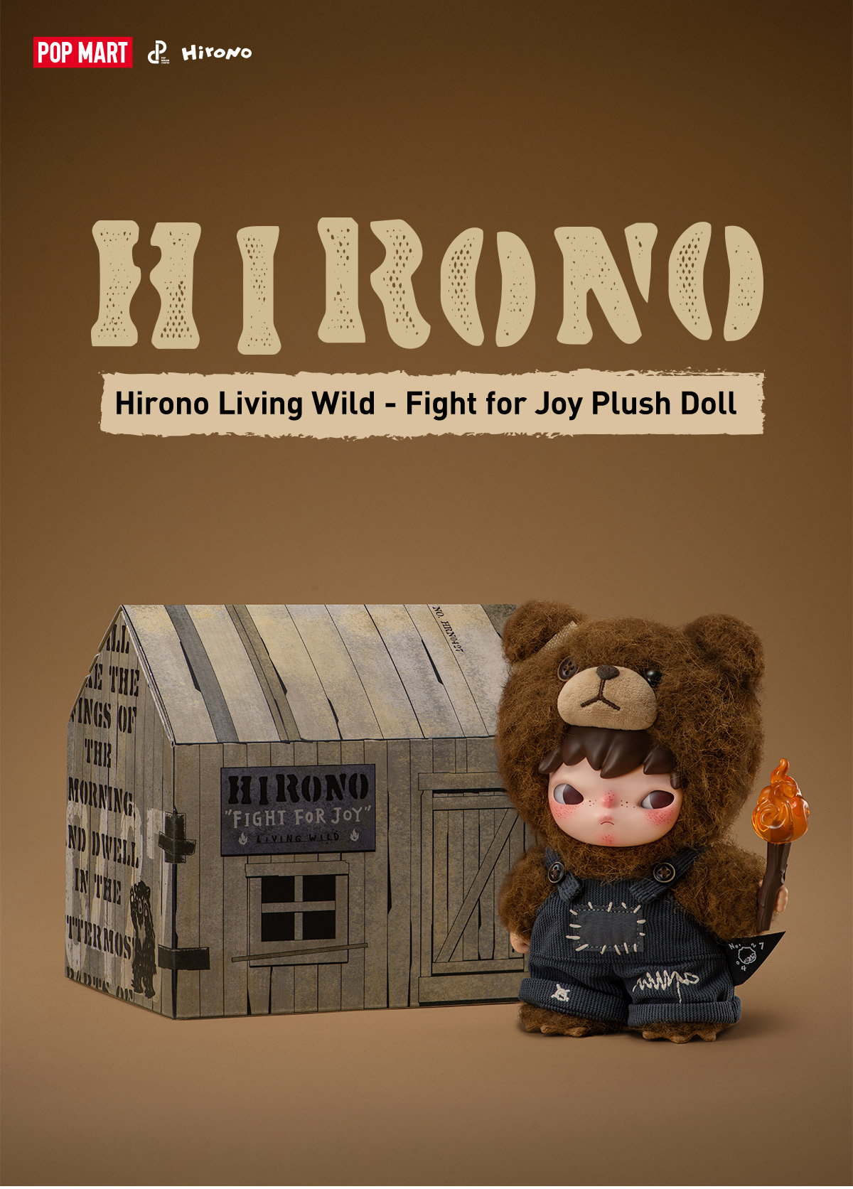 熱販売 Doll Plush Joy for Wild-Fight Living Hirono - MART POP その他