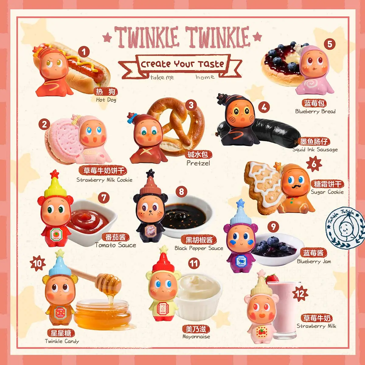 Twinkle Twinkle Create Your Taste Series Figures - B - POP