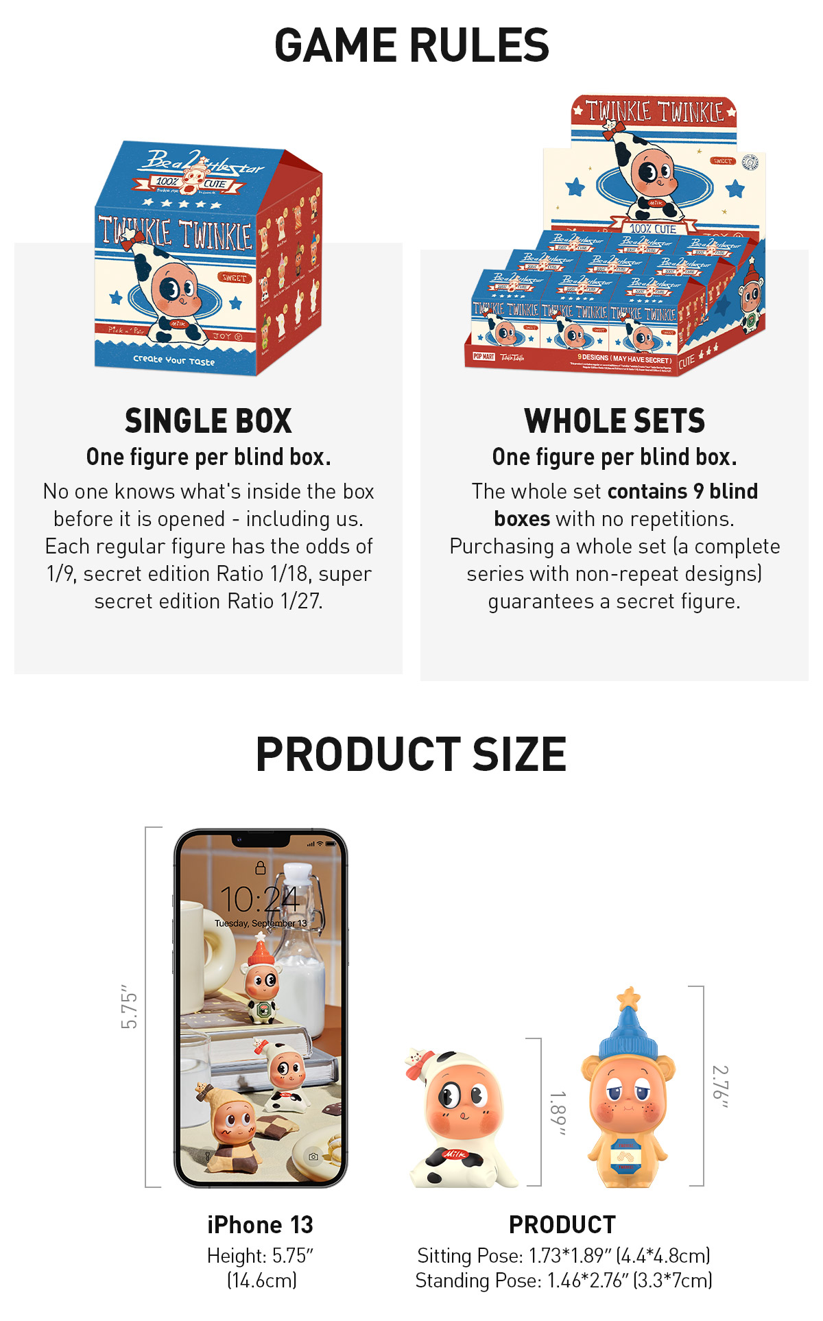 POP NOW:Twinkle Twinkle Create Your Taste Series Figures - A - POP