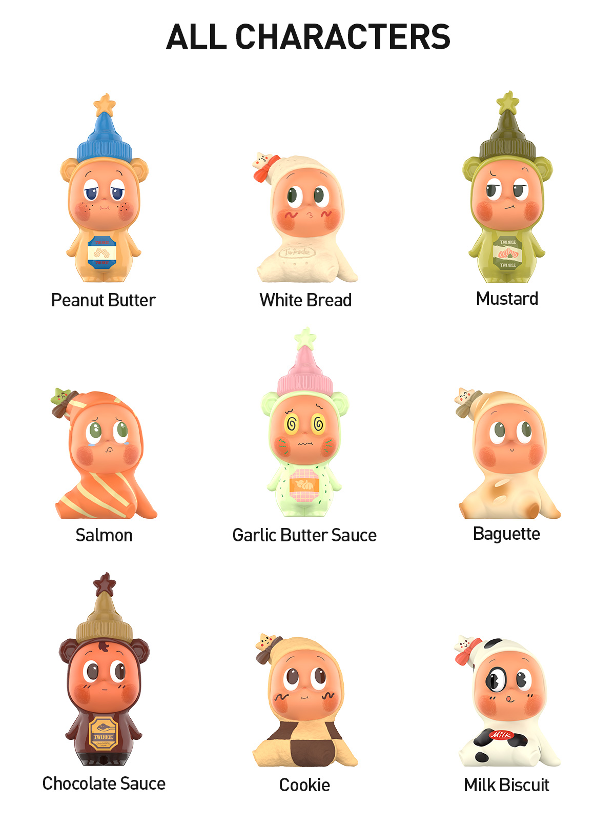 POP NOW:Twinkle Twinkle Create Your Taste Series Figures - A