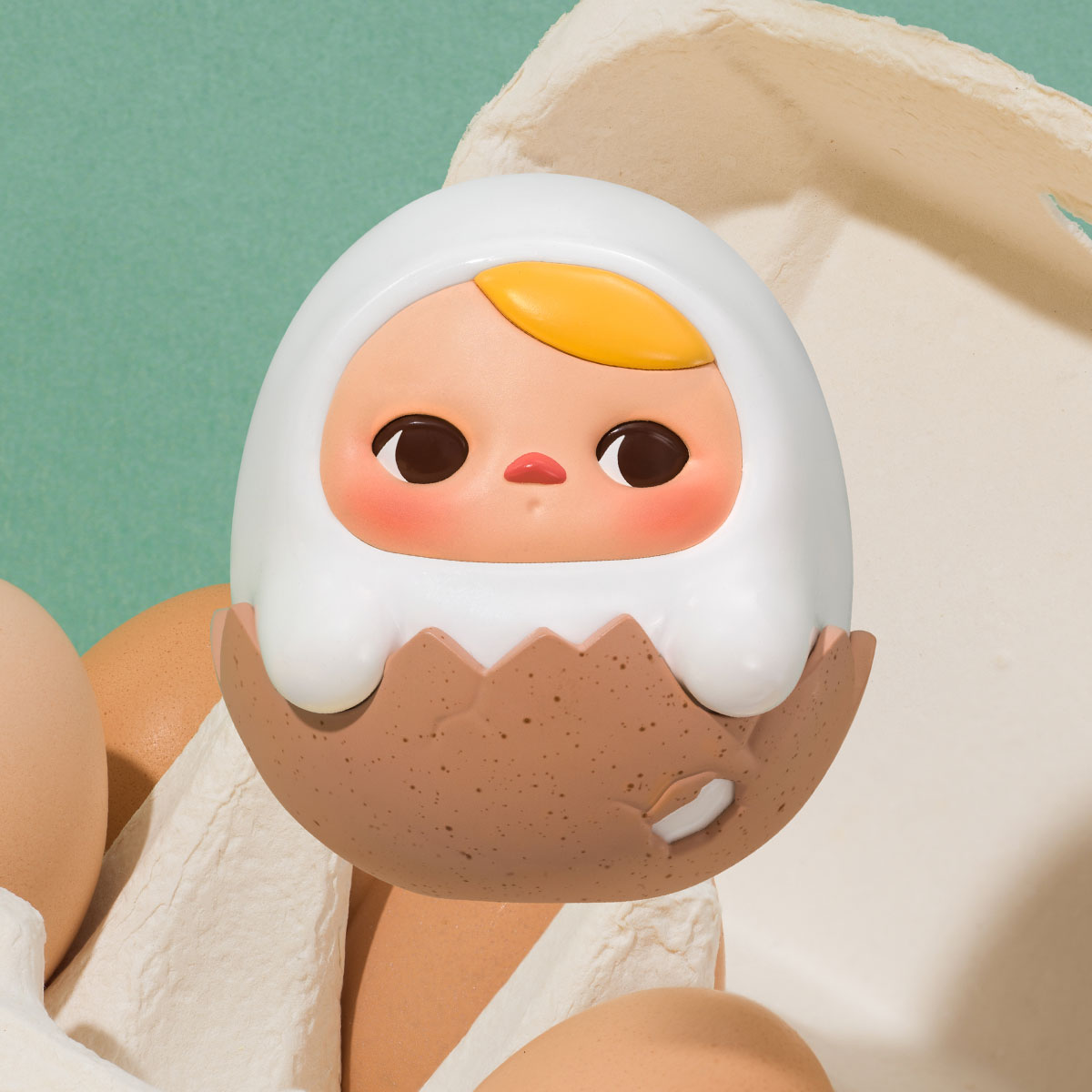 PUCKY Egg Beanie Series Figures - POP MART (United States)
