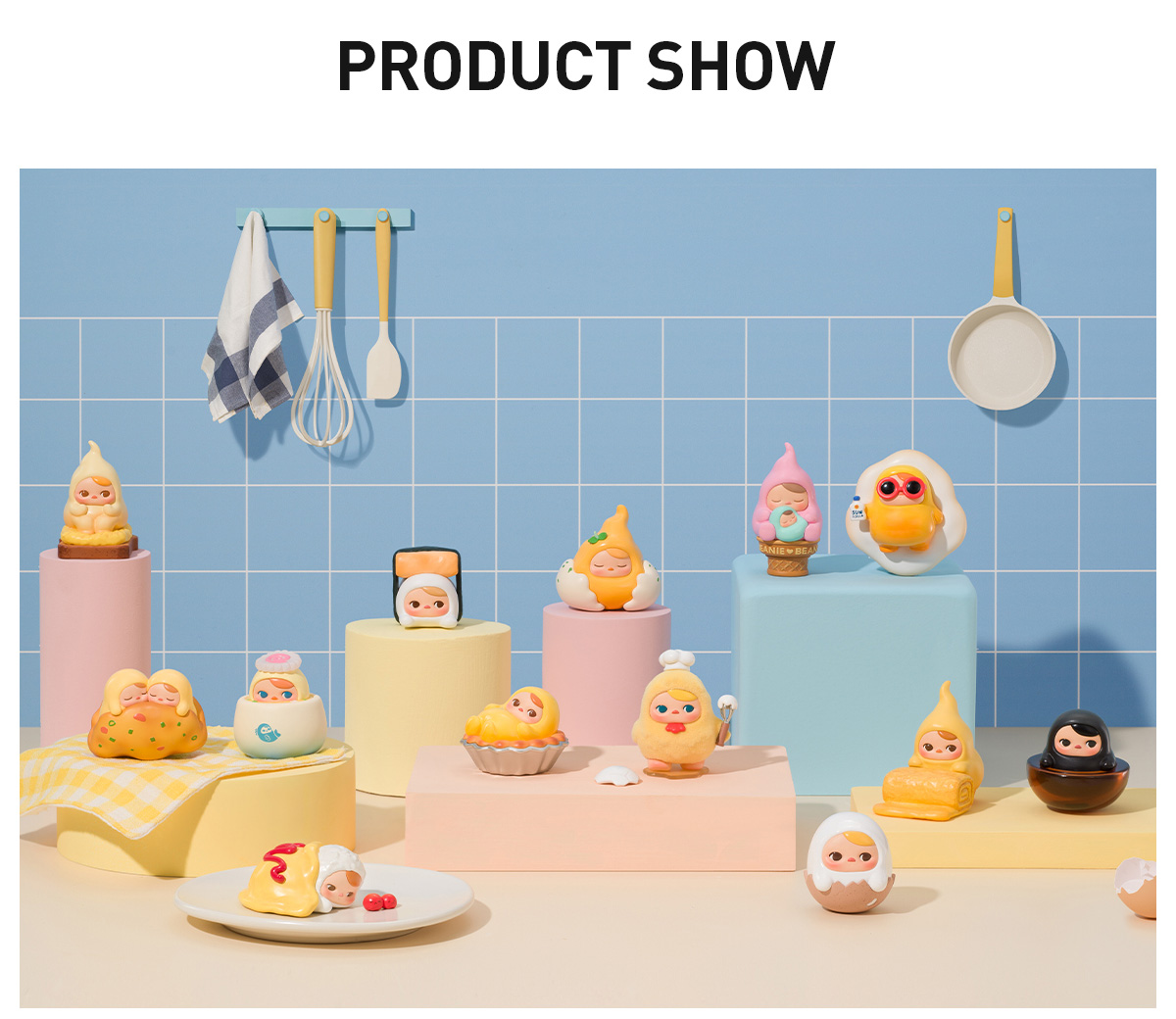 PUCKY Egg Beanie Series Figures - POP MART (United States)
