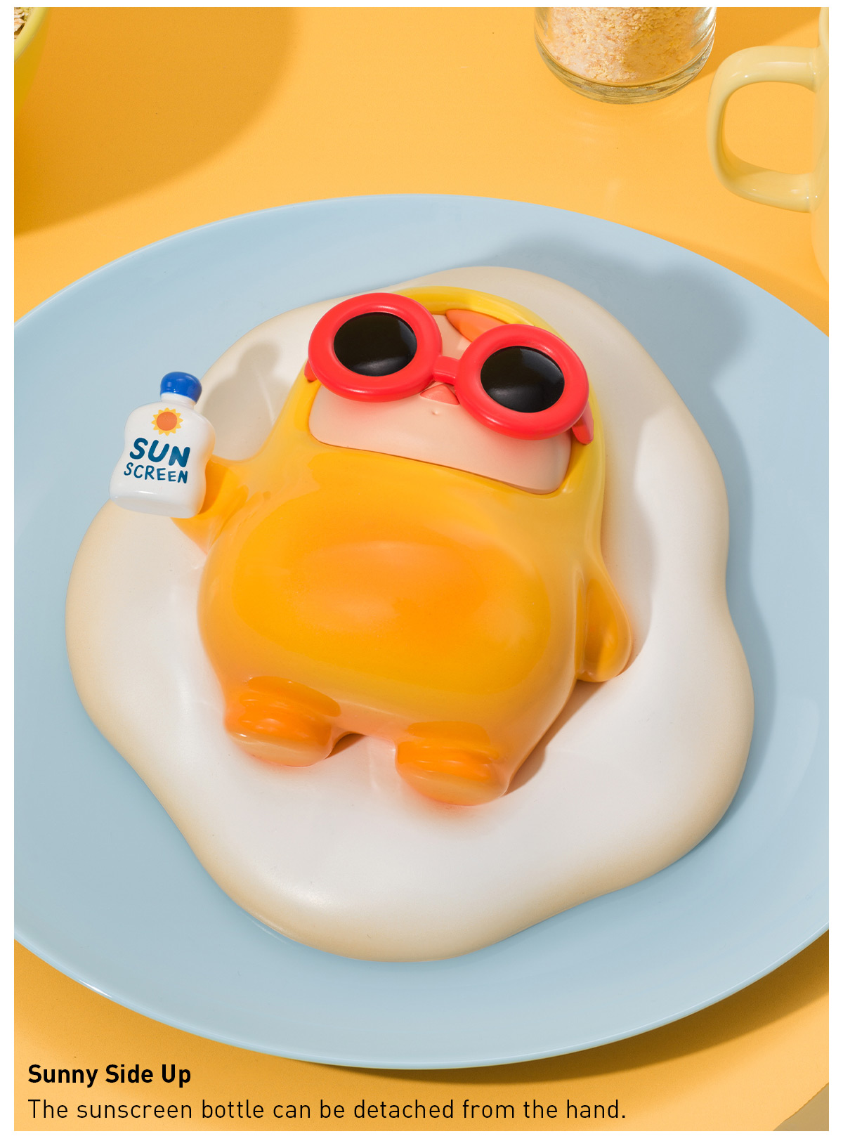 PUCKY Egg Beanie Series Figures シークレット Pop Mart PUCKY Egg Beanie Series Chicken Chef Secret Edition