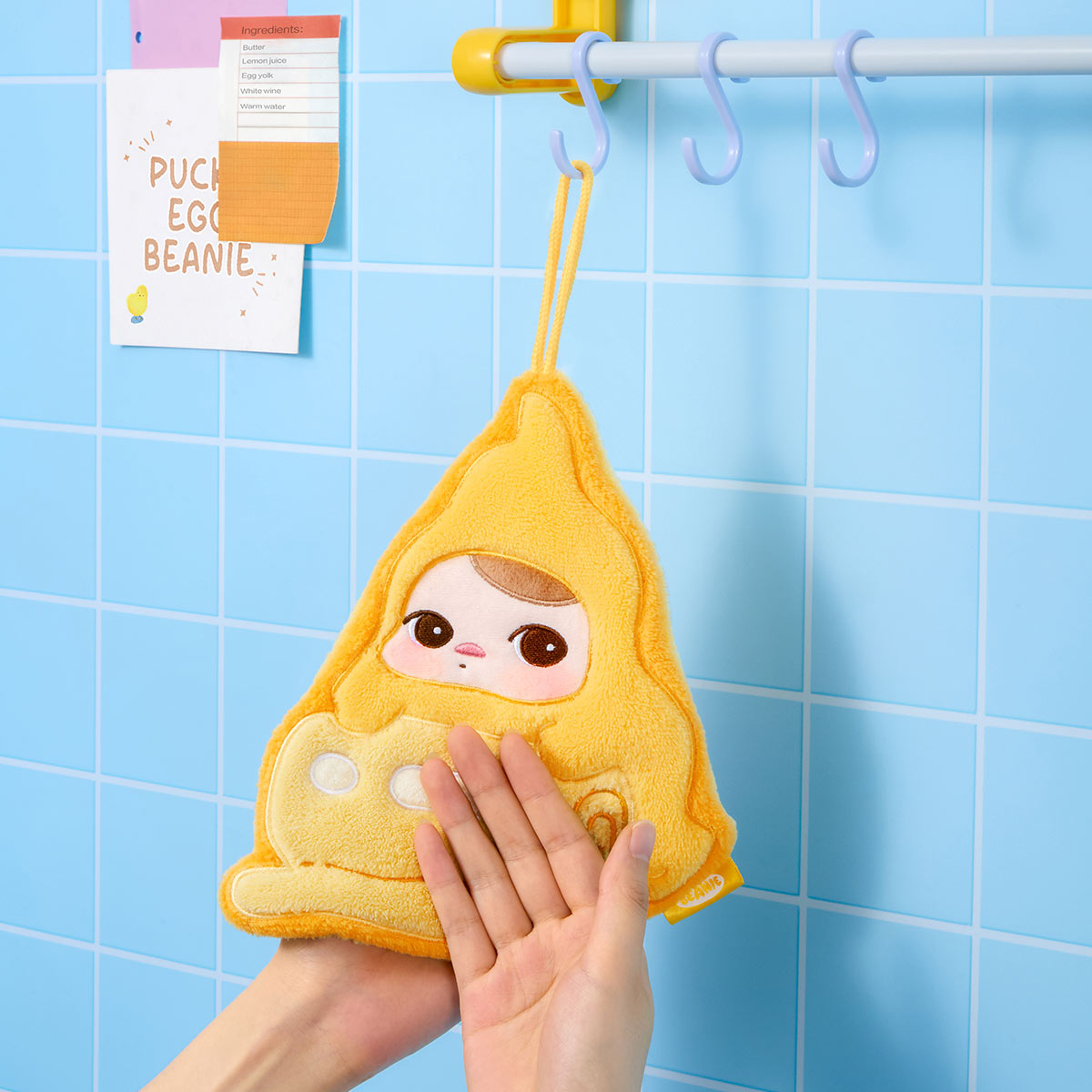 popmart PUCKY Egg Beanie シリーズハンドタオル 全種 PUCKY Egg Beanie Series-Hand Towel Blind Box - POP MART