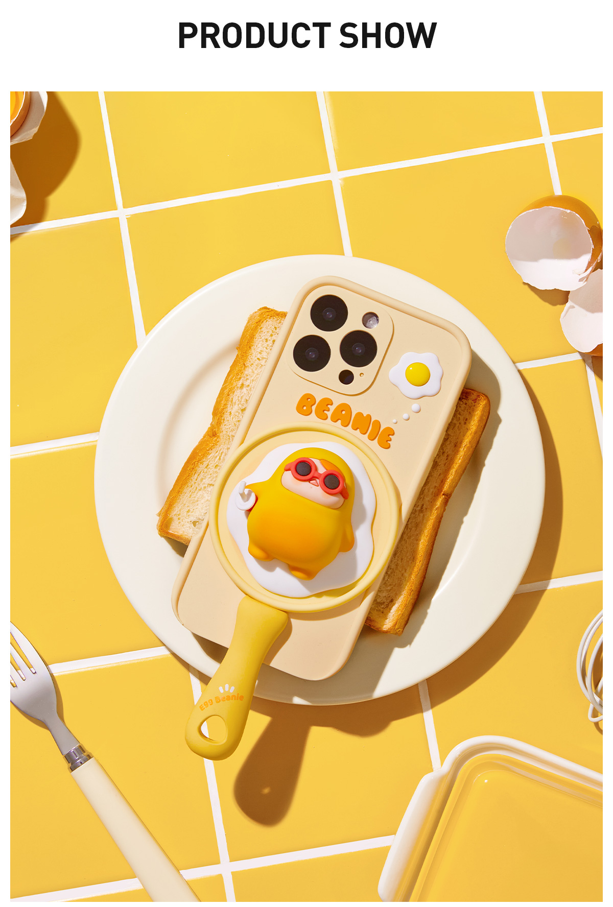 POPMART PUCKY EGG BEANIE イヤホンケース　プッキー PUCKY Egg Beanie Series-Earphone Case - POP MART (Japan)