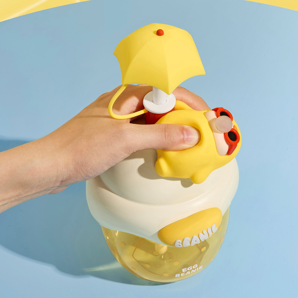 PUCKY Egg Beanie Series-Straw Cup - POP MART (United States)