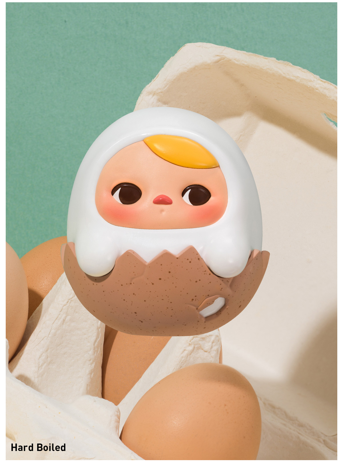 PUCKY Egg Beanie Series Figures シークレット Pop Mart PUCKY Egg Beanie Series Chicken Chef Secret Edition