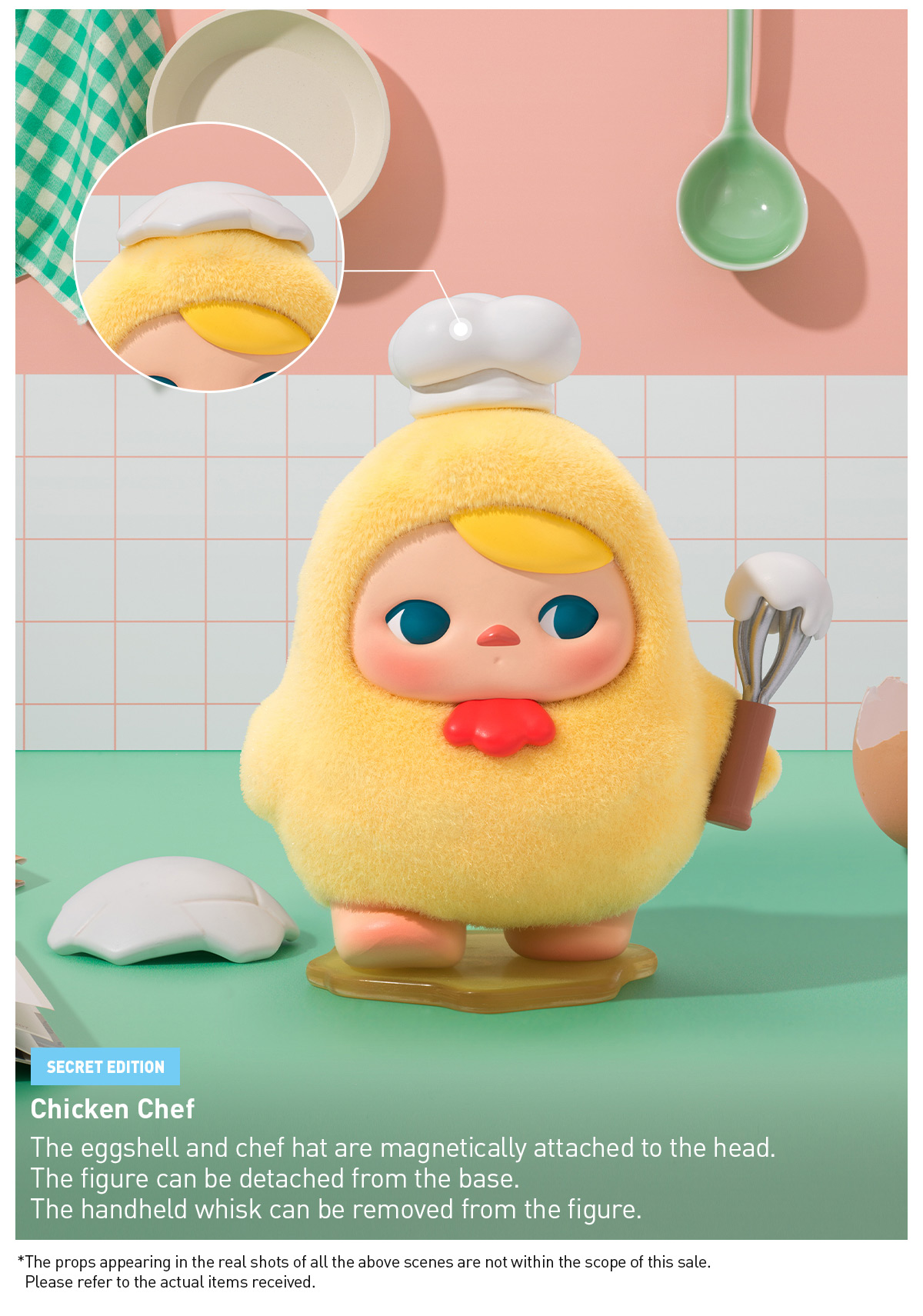 PUCKY Egg Beanie Series Figures シークレット POP NOW:PUCKY Egg Beanie Series Figures - POP MART (United