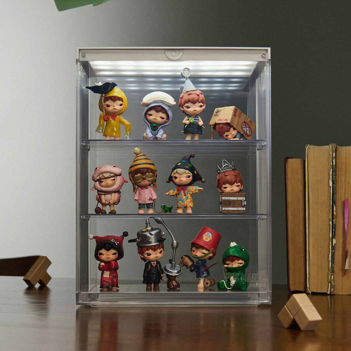 POP MART 400% Assemblable Lighted Display Container - POP