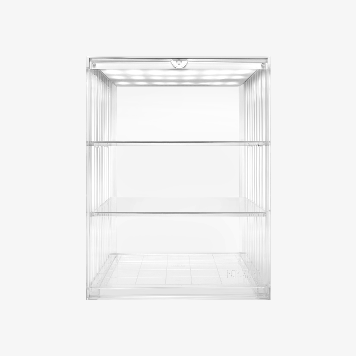 POPMART フィギュアコンテナ(白) POP MART Luminous Display Container (White&Yellow&Pink