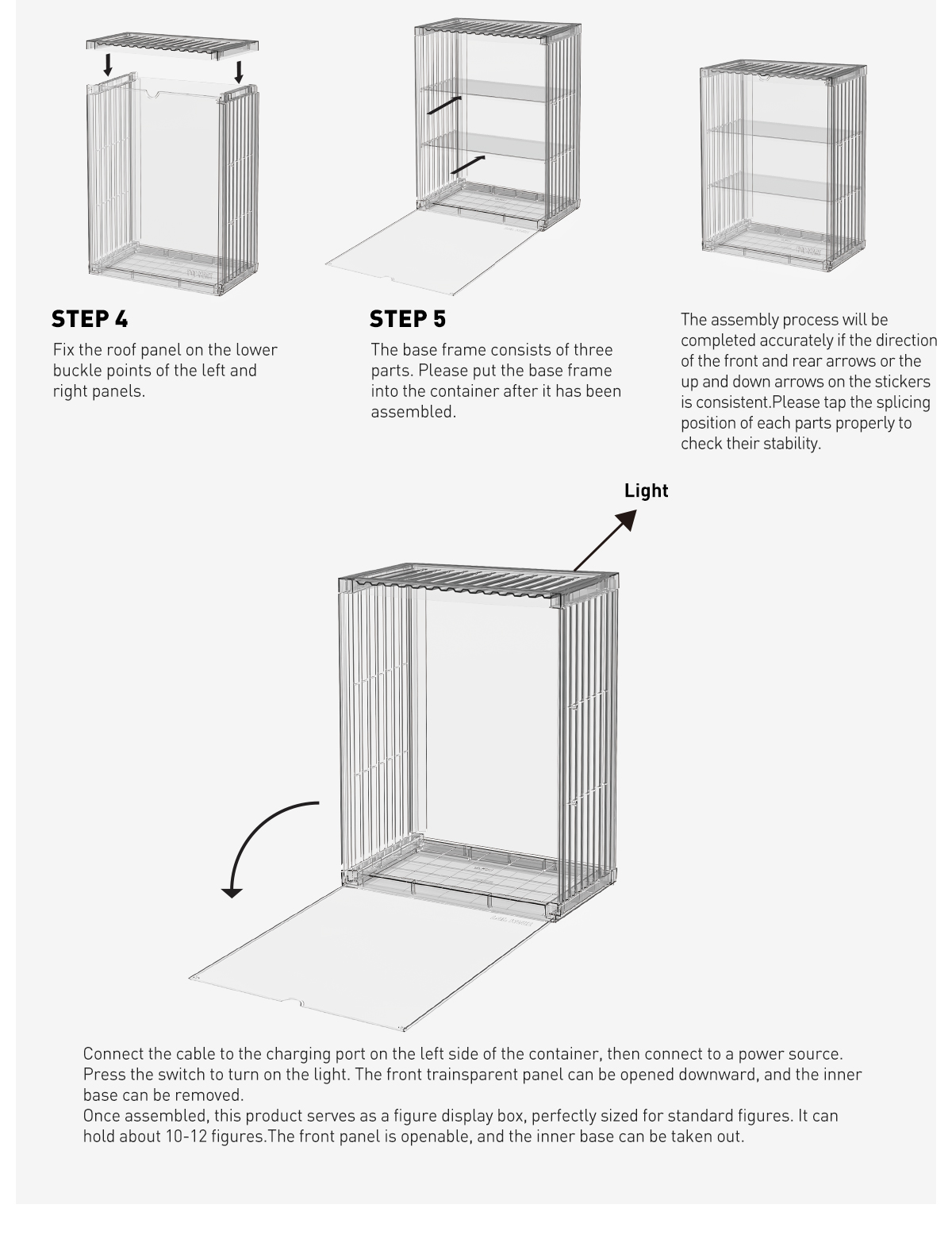 POP MART 400% Assemblable Lighted Display Container - POP MART