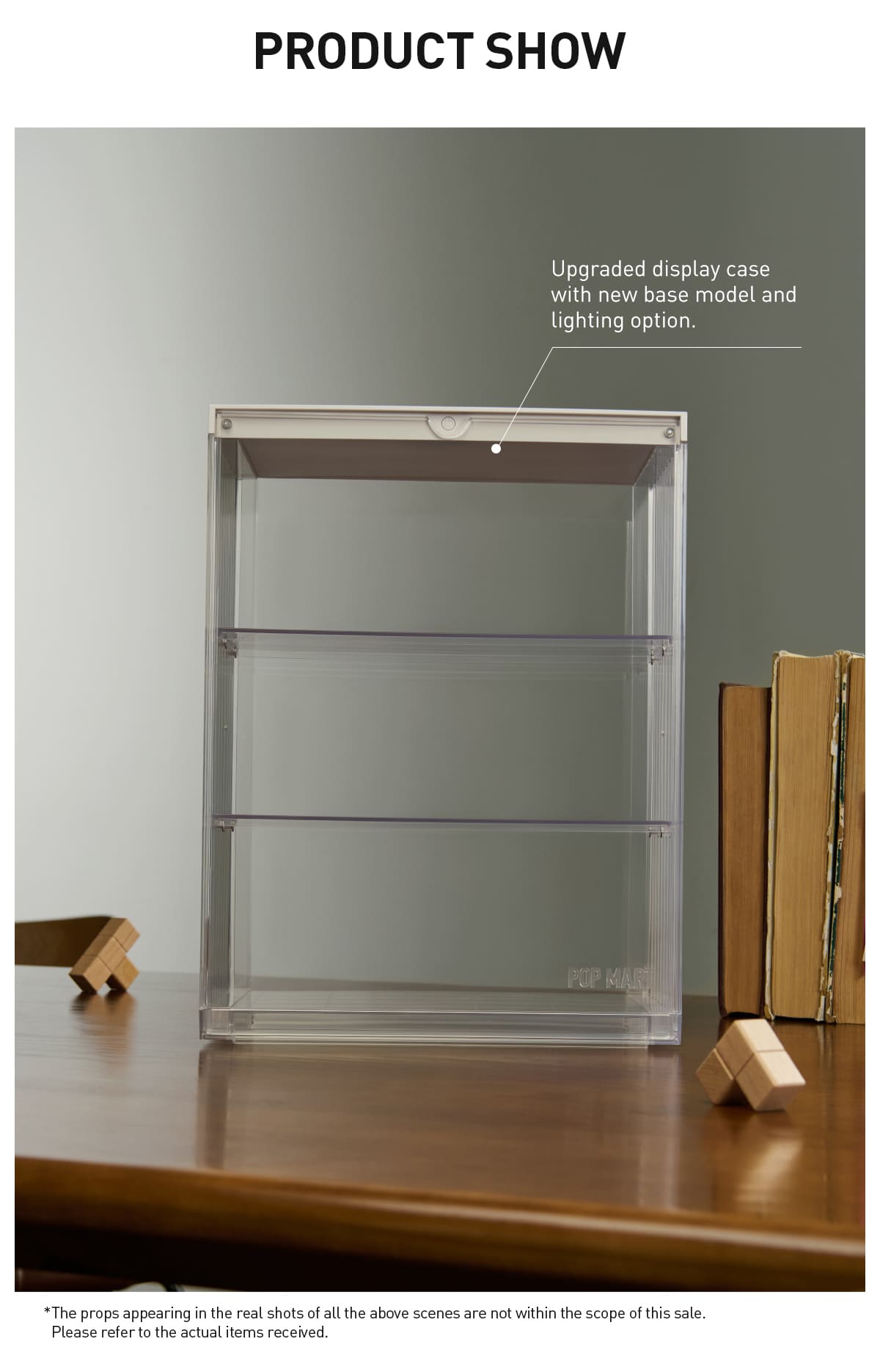 POP MART 400% Assemblable Lighted Display Container - POP MART