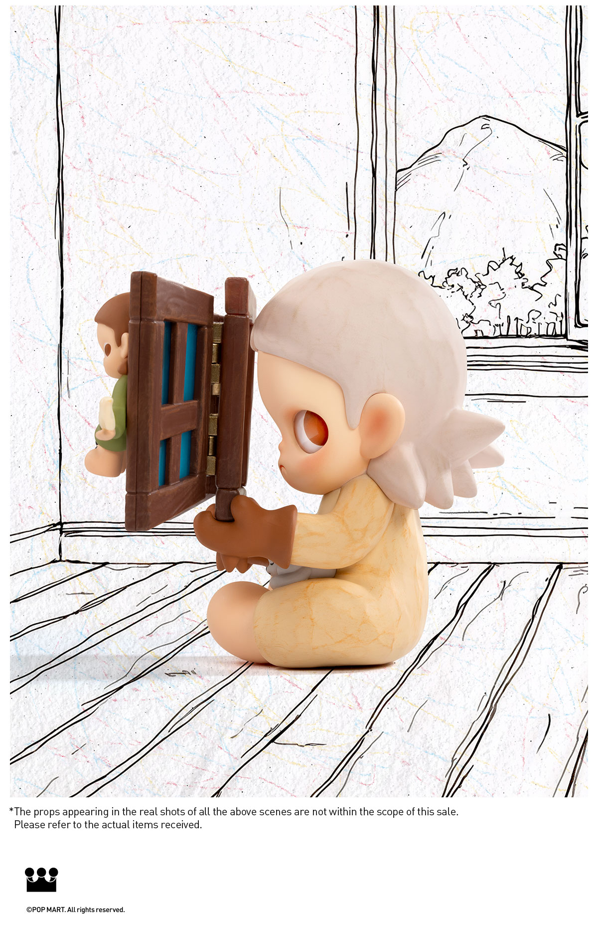 その他 Pop Mart Zsiga Through Another Window Zsiga Through Another Window Figure - POP MART (United States)