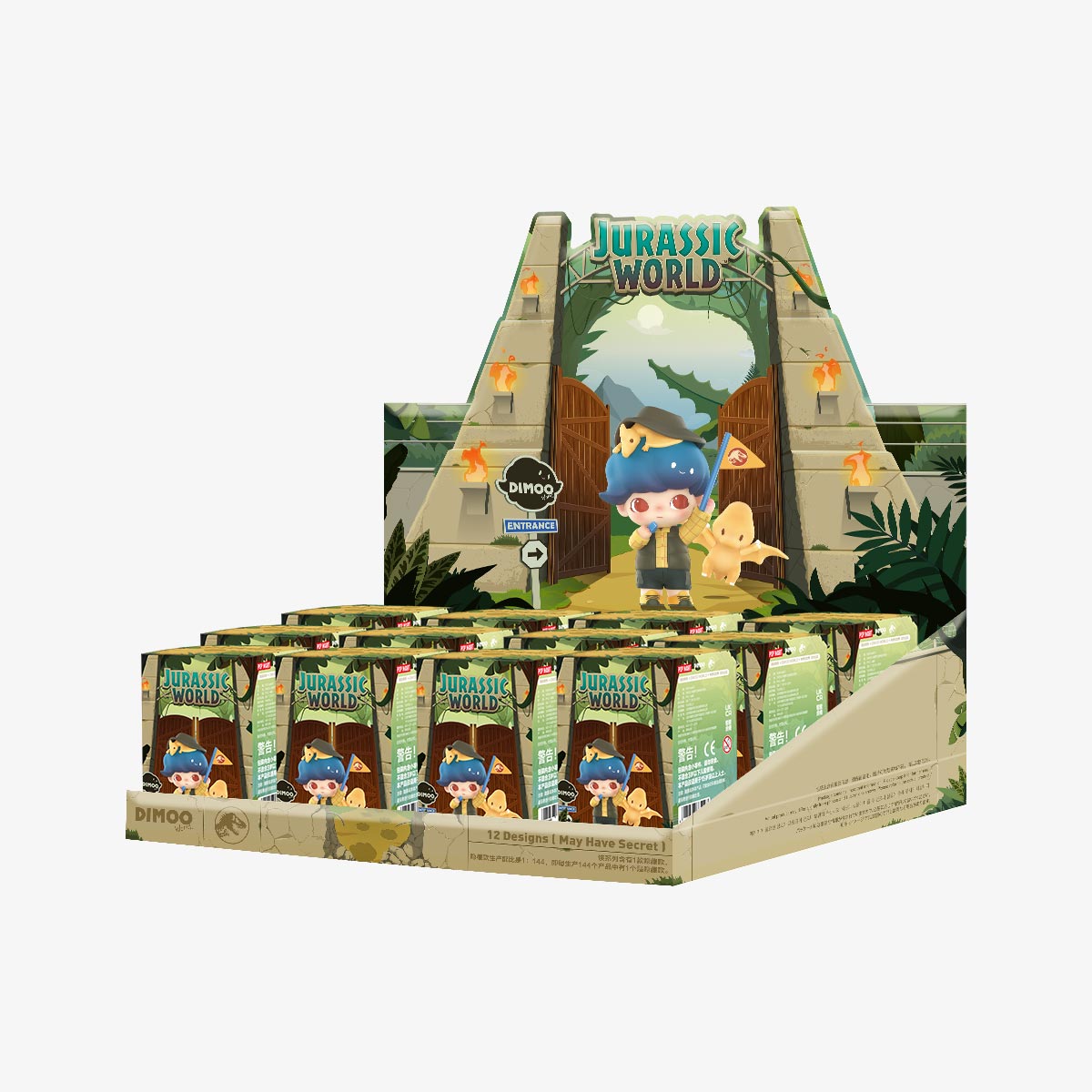 DIMOO Jurassic World Series - Blind Box - POP MART (Canada)