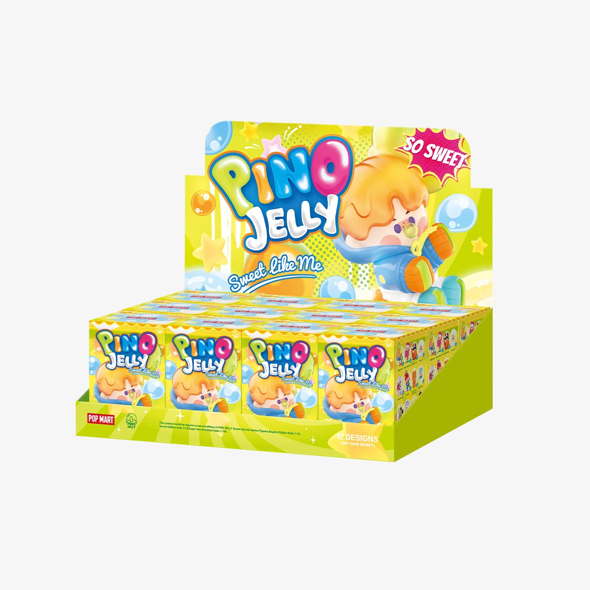 PINO JELLY Sweet Like Me シリーズSugar Blend PINO JELLY Sweet Like Me Series Figures - POP MART (United