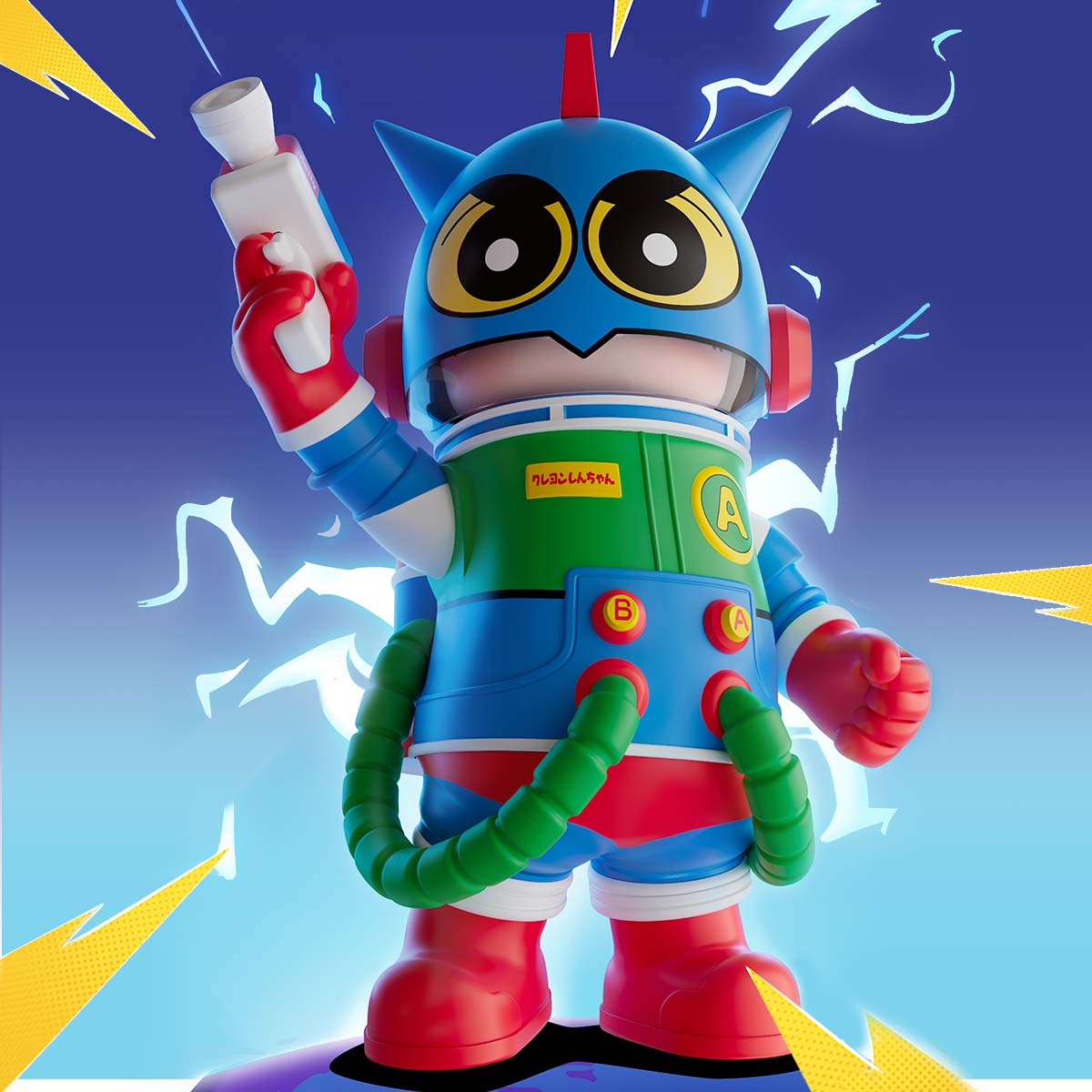 MEGA SPACE MOLLY 400%+100% しんちゃんVer. MEGA SPACE MOLLY 400%+100% クレヨンしんちゃん - POP MART (Japan)