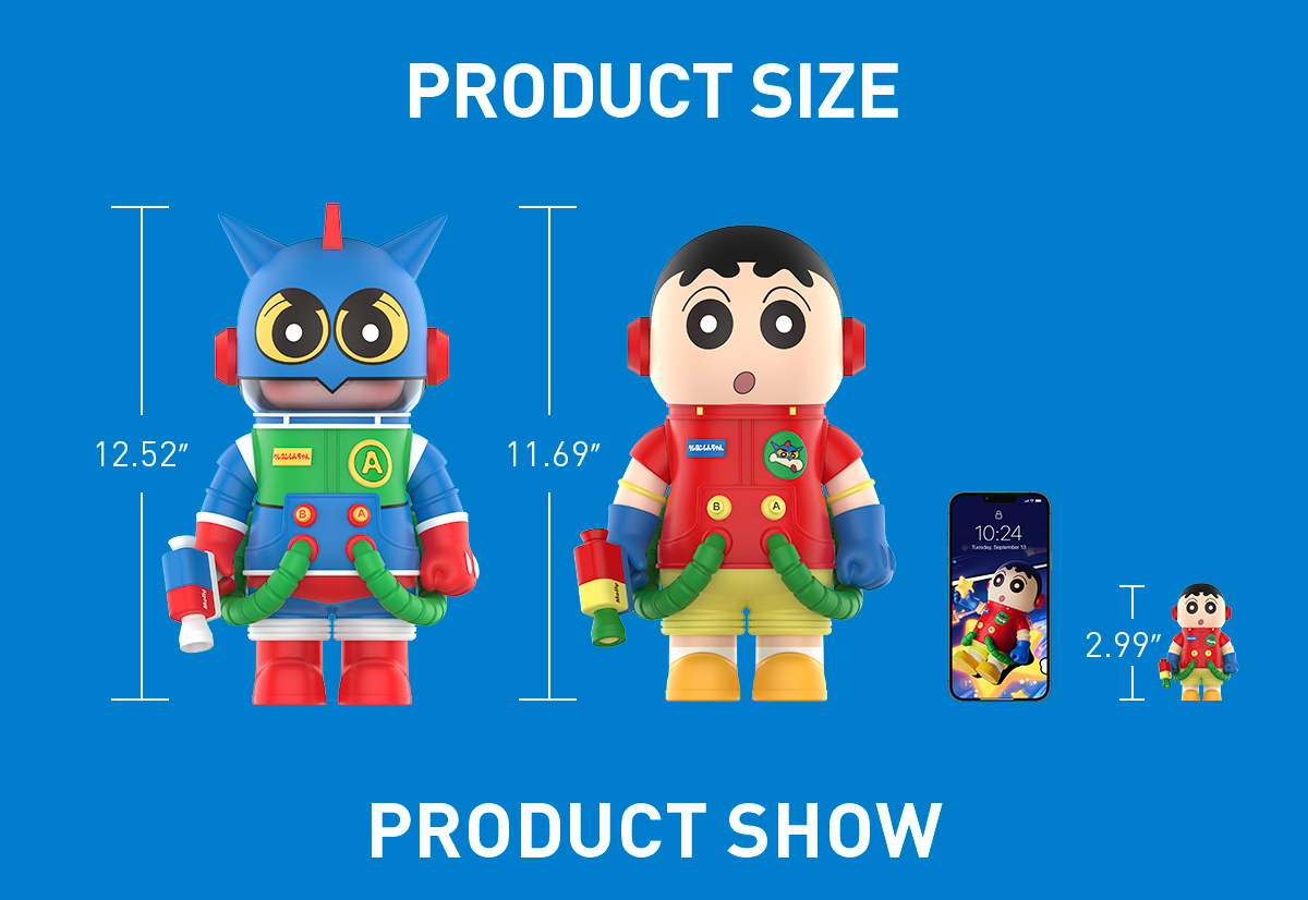 POPMARTメガスペース モリー 400%+ 100% クレヨンしんちゃん MEGA SPACE MOLLY 400%+100% クレヨンしんちゃん - POP MART (Japan)