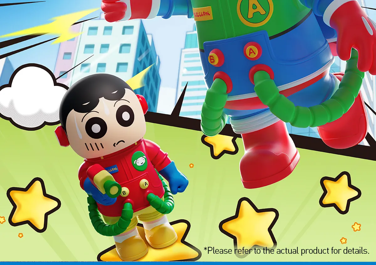 MEGA SPACE MOLLY 400%+100% Crayon Shinchan - POP MART (United States)