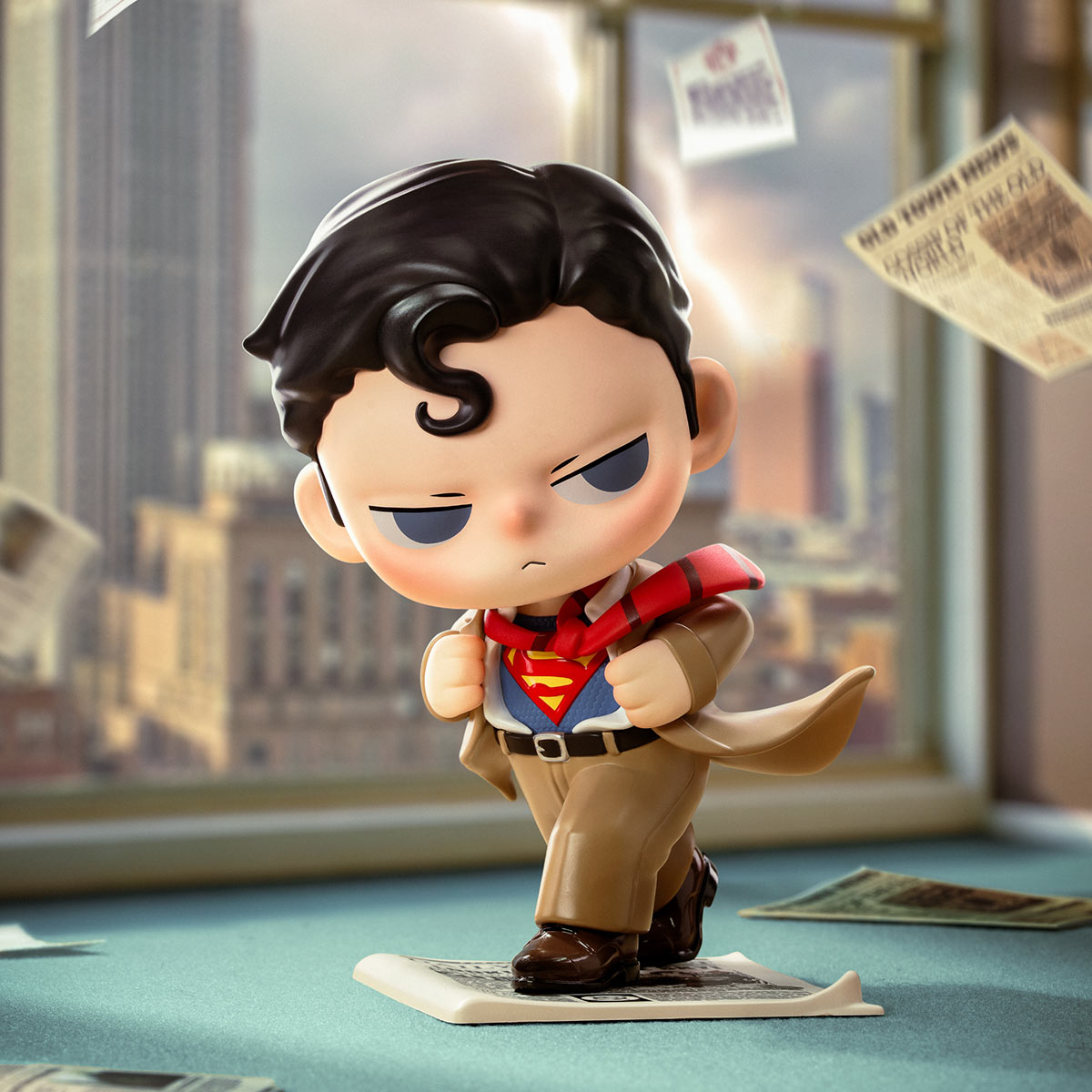 POP MART スーパーマン KUBO ビッグサイズ Superman KUBO Figurine - POP MART (United States)