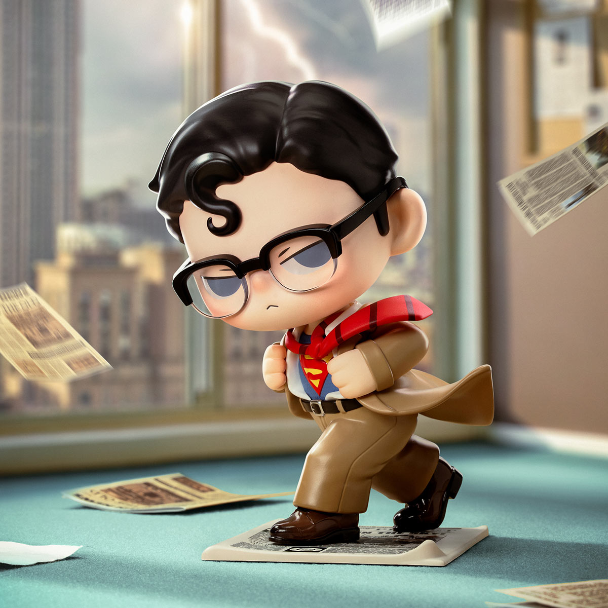 アメコミ Superman Kubo Figure Superman KUBO Figurine - POP MART (United States)