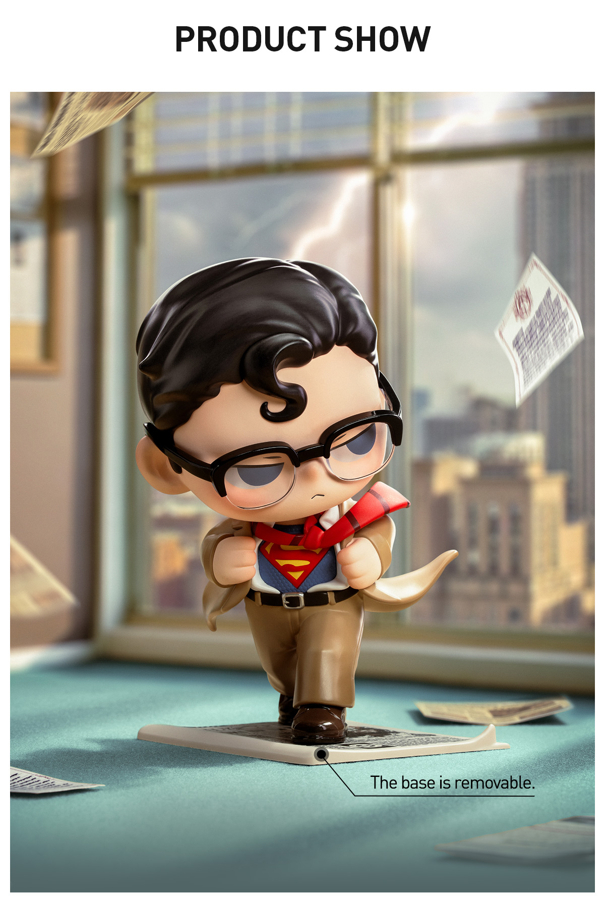 POP MART スーパーマン KUBO ビッグサイズ Pop Mart Superman Kubo Big Size Figure | eBay