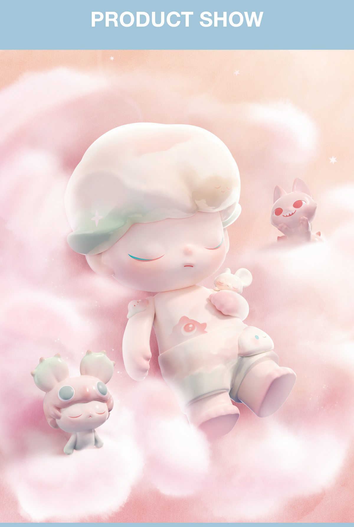 MEGA JUST DIMOO 1000% Dreaming of You - POP MART (United States)
