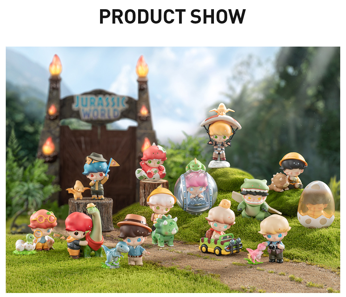 POP NOW:DIMOO Jurassic World Series - POP MART (United States)