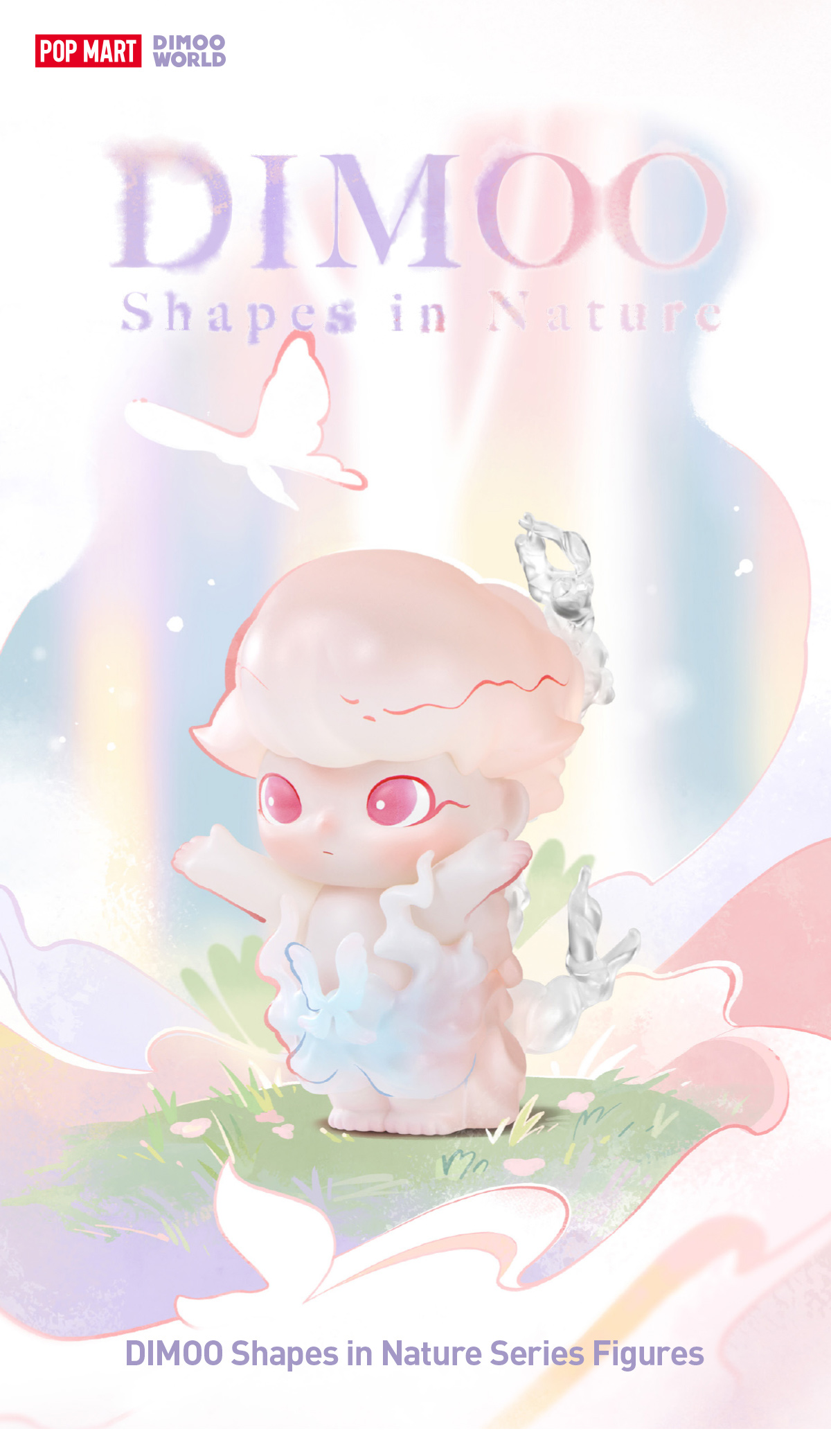 POP NOW:DIMOO Shapes in Nature Series Figures - POP MART