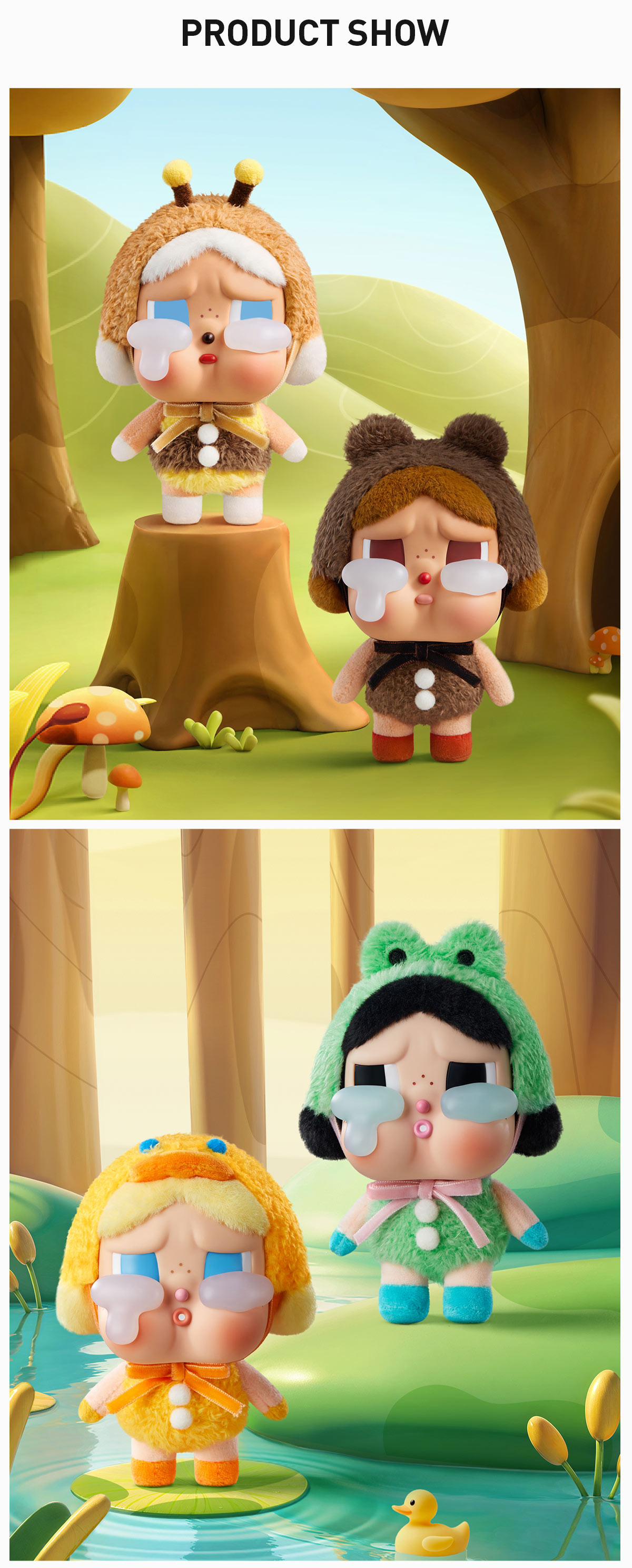 CRYBABY Crying Again Series Figures | Blind Boxes - POP MART