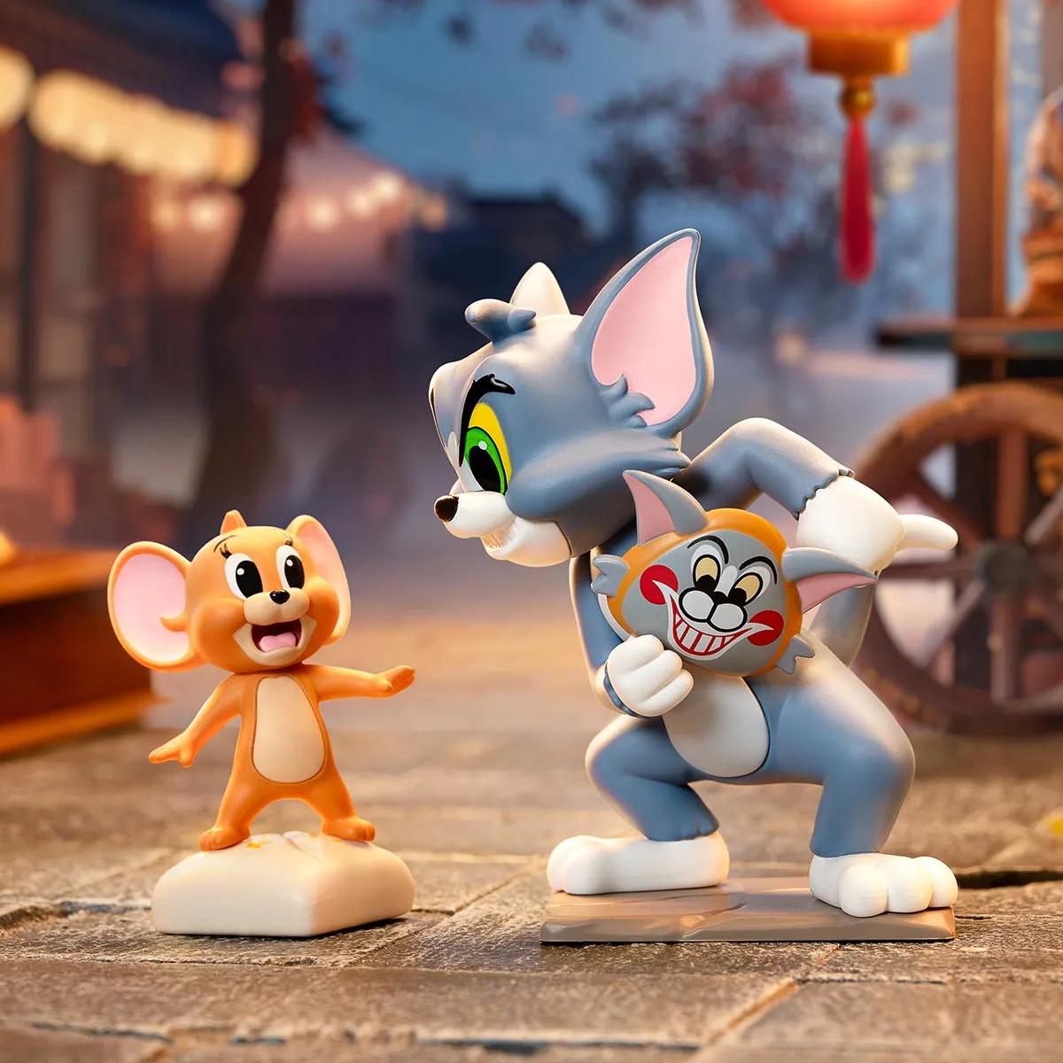 Figurine Tom Et Jerry Lisant - Résine - Démons & Merveilles (France, Avec Boîte)