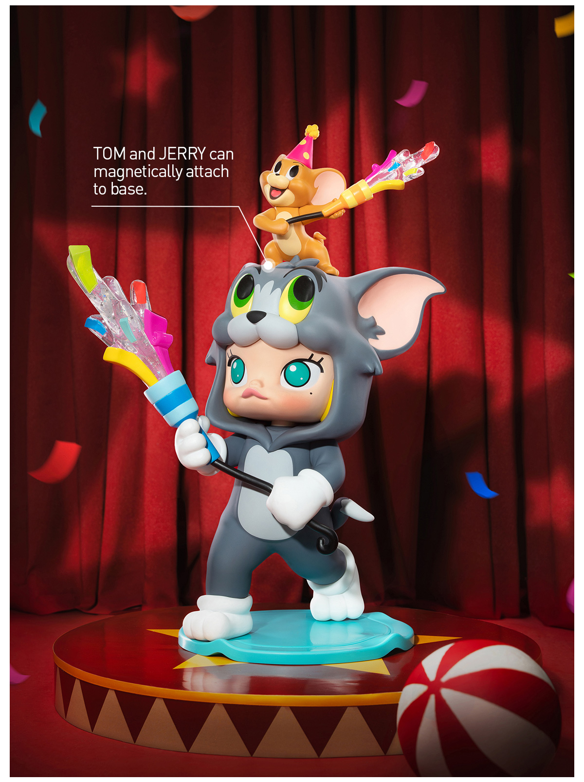 POPMART MOLLY × TOM & JERRY フィギュア MOLLY × TOM & JERRY Figurine - POP MART (United States)