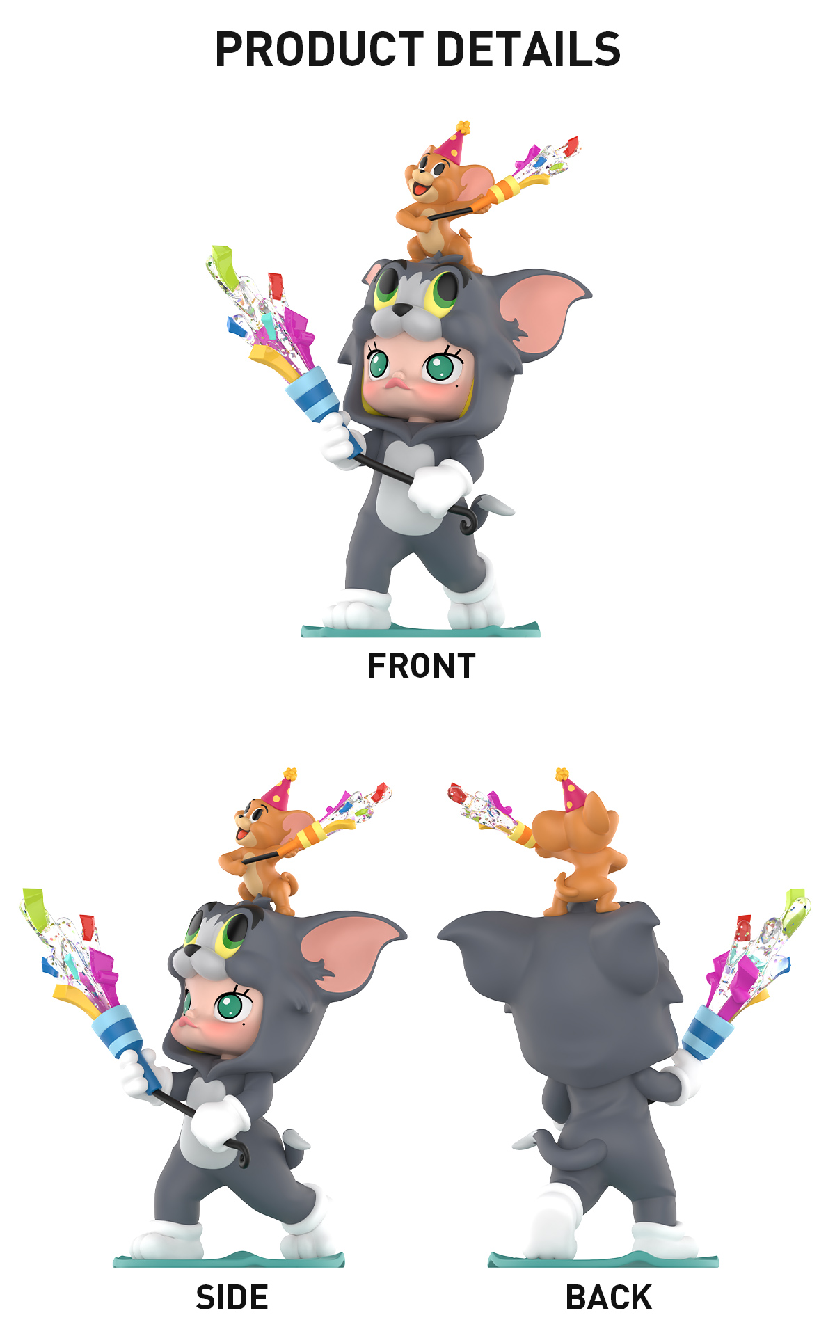POPMART MOLLY × TOM & JERRY フィギュア MOLLY × TOM & JERRY Figurine - POP MART (France)