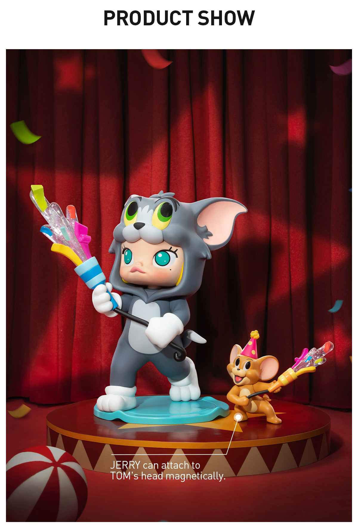 ポップマート モリー × トムとジェリー フィギュア MOLLY × TOM & JERRY Figurine - POP MART (United States)