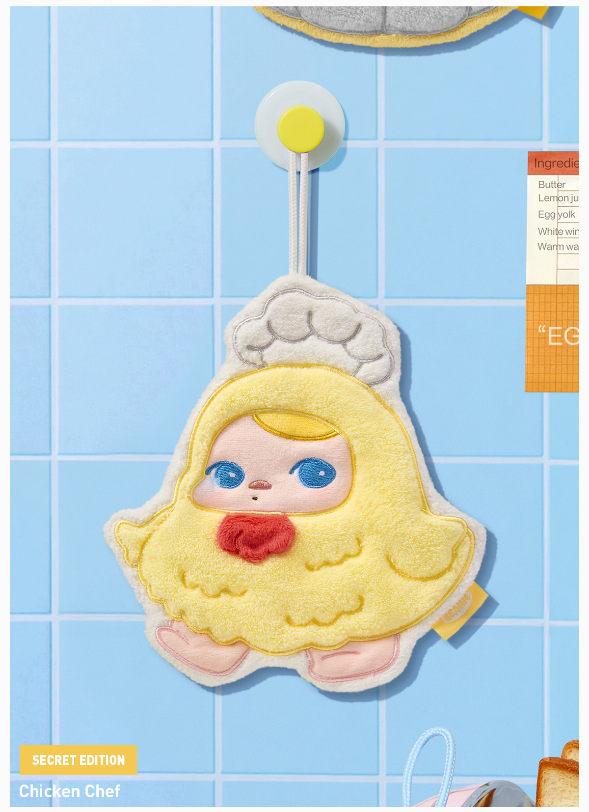 popmart PUCKY Egg Beanie シリーズハンドタオル 全種 PUCKY Egg Beanie Series-Hand Towel Blind Box - POP MART