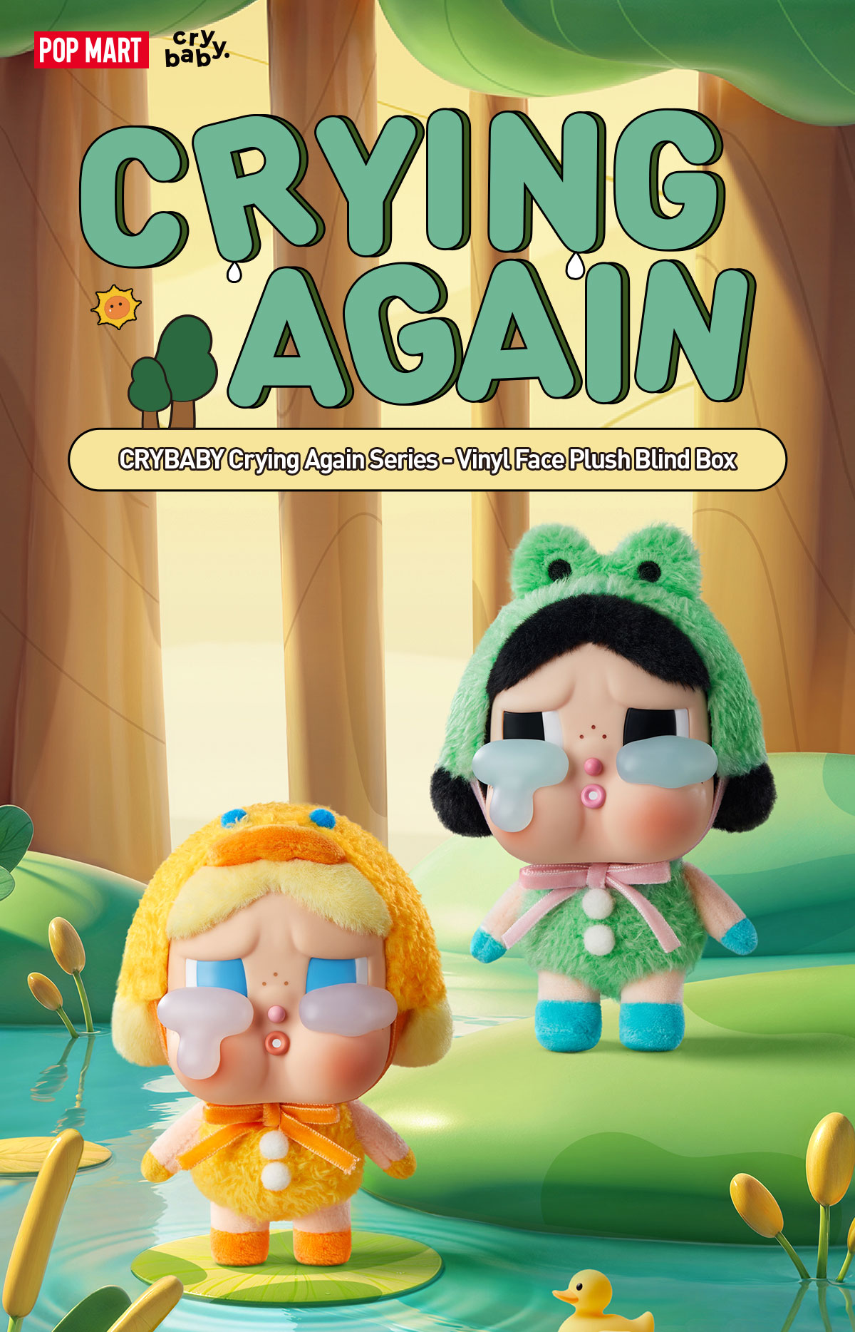 ポップマート CRYBABY Crying Again シリーズ フェイス Amazon.co.jp: POP MART CRYBABY Crying Again シリーズ