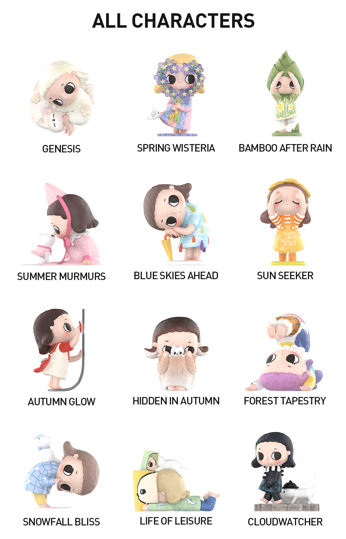 POP NOW:Nyota I Am the Seasons Series Figures - POP MART