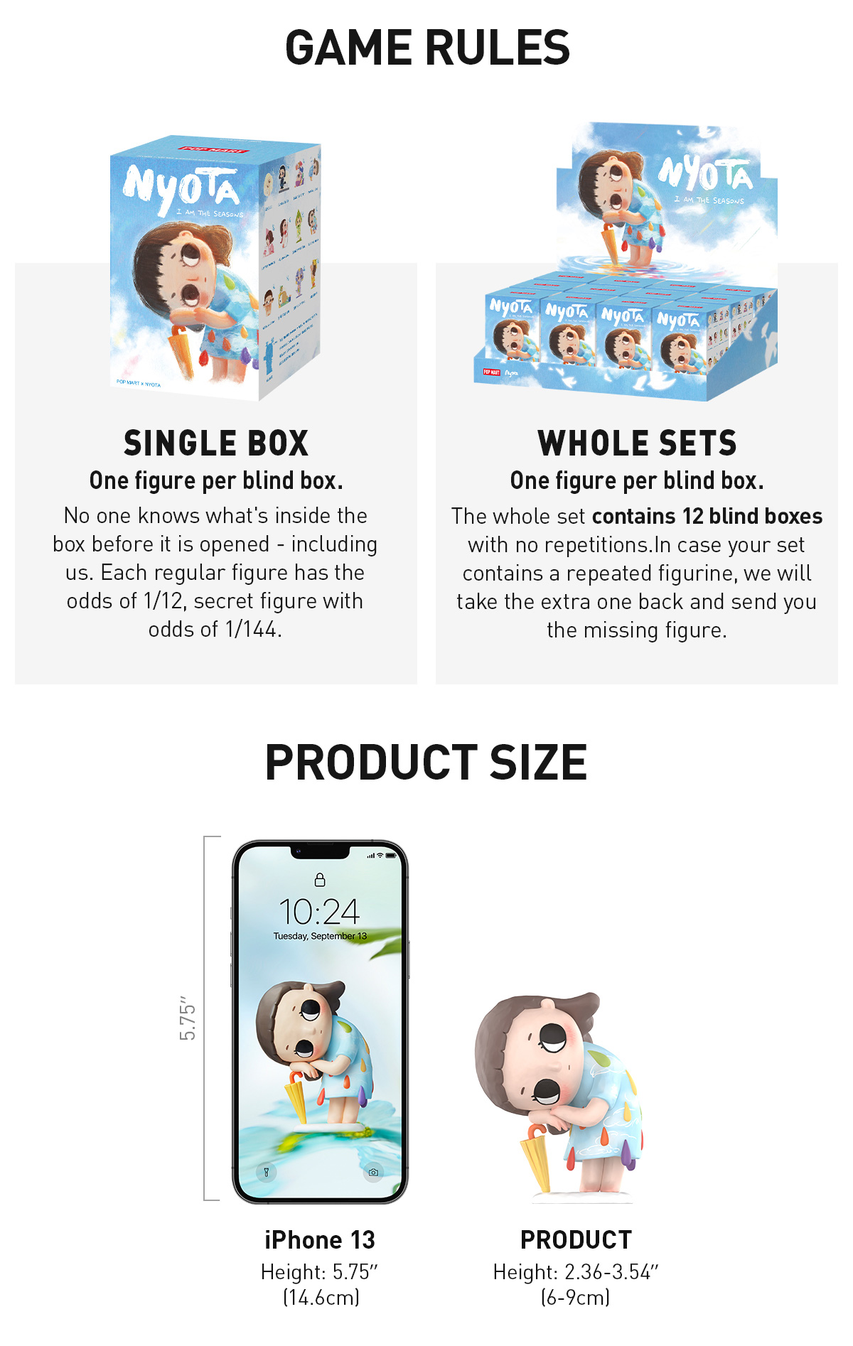 Nyota I Am the Seasons シリーズ アソートボックス