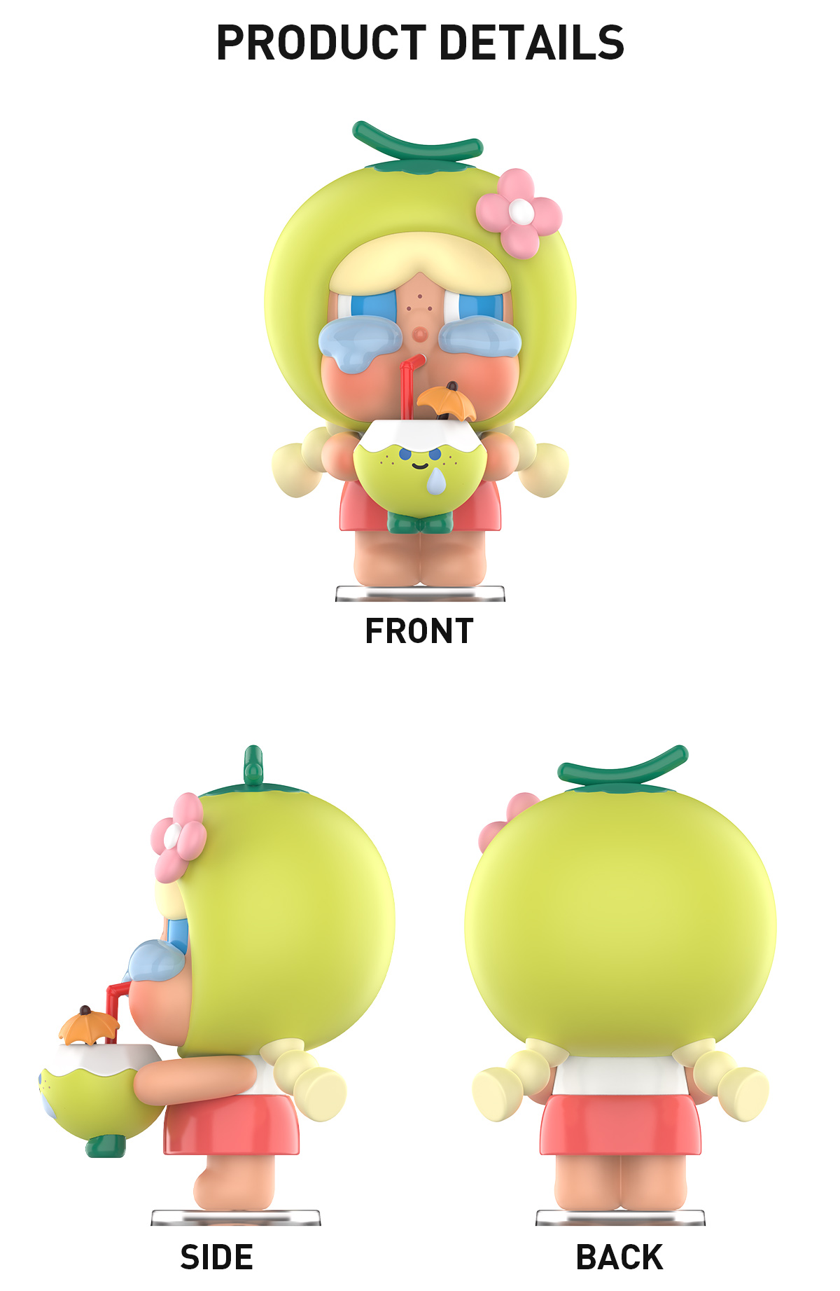 POP MART Crybaby Coconut Figure 2点 ブリスター POP MART Crybaby Coconut Figure 2点 ブリスター - メルカリ