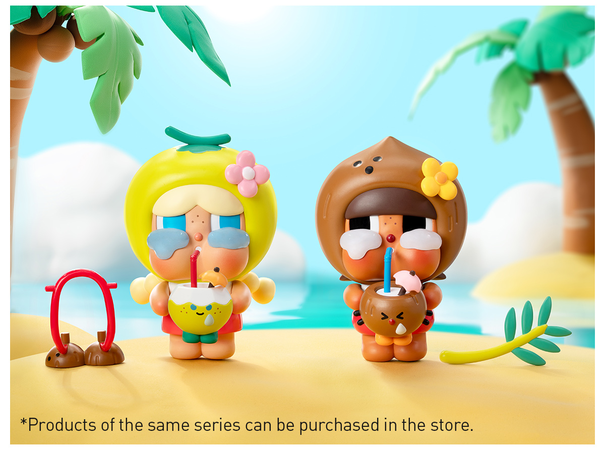 POP MART CRYBABY COCONUT-GREEN フィギュア Crybaby Coconut Figure-Green - POP MART (United States)