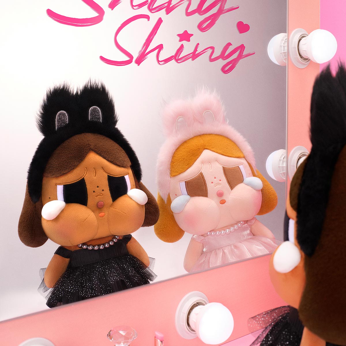 CRYBABY SHINY SHINY ぬいぐるみ ピンク　購入証明有り CRYBABY SHINY SHINY ぬいぐるみ ピンク 購入証明有り - メルカリ