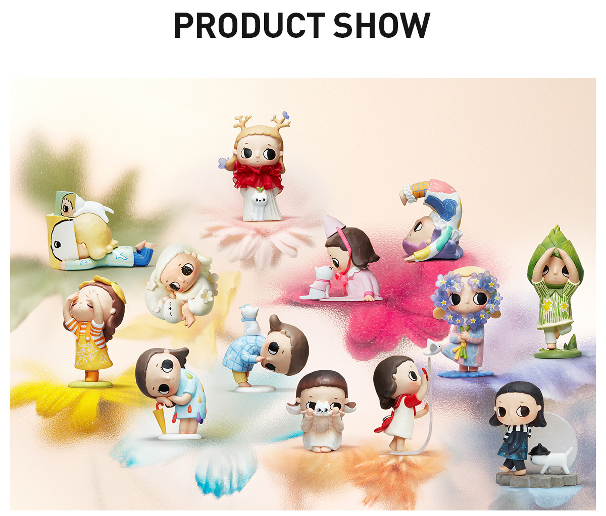 Nyota I Am the Seasons シリーズ　アソートボックス Nyota I Am the Seasons Series Figures - POP MART (United States)