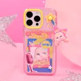 POP MART-CRYBABY – Colección “La Reina del Brillo" Funda para iPhone 15 Pro Max-16 Pro Max - Banner 1