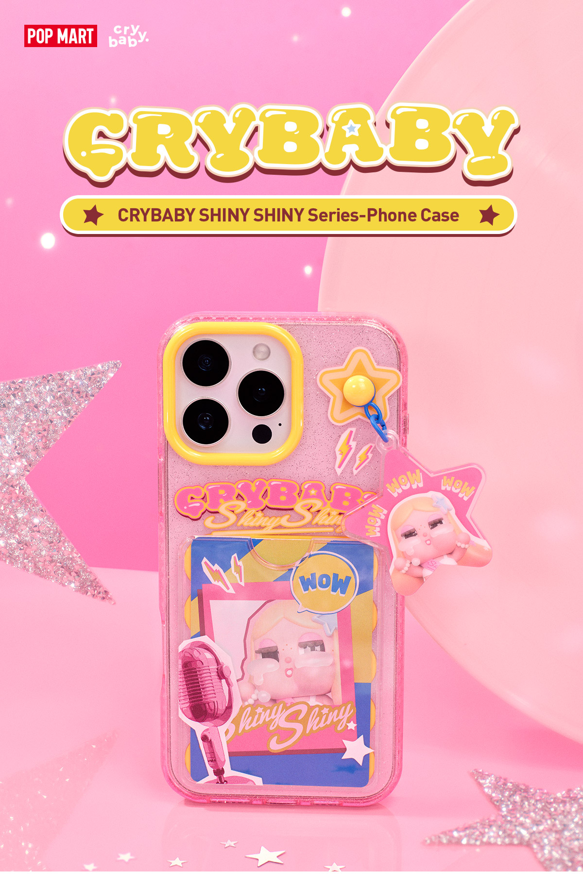 CRYBABY SHINY SHINY Series-Phone Case - POP MART (United States)